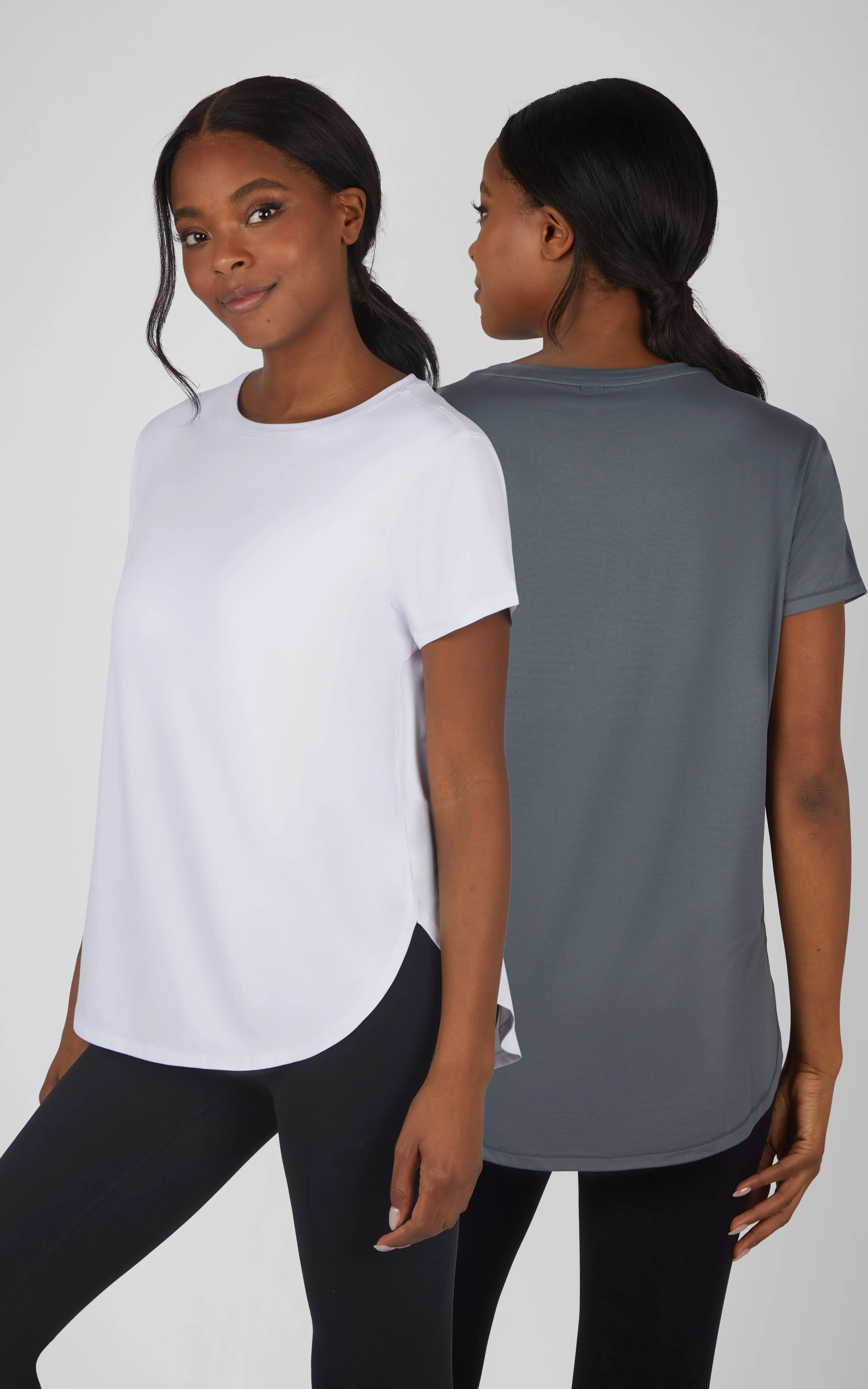 2 PK Hi Low Short Sleeve Tee