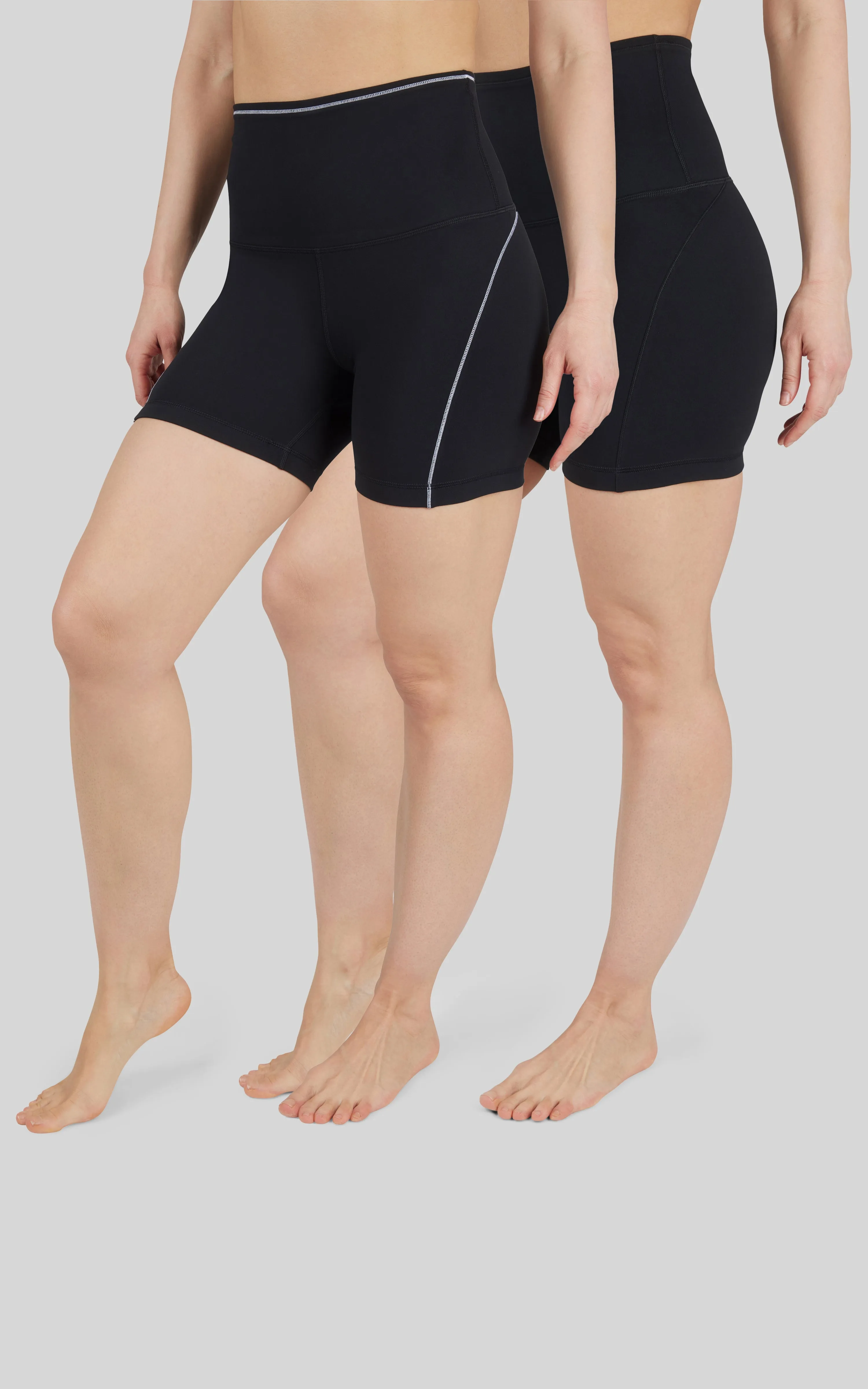 2 PK Lux Super High Waist 5" Bike Short