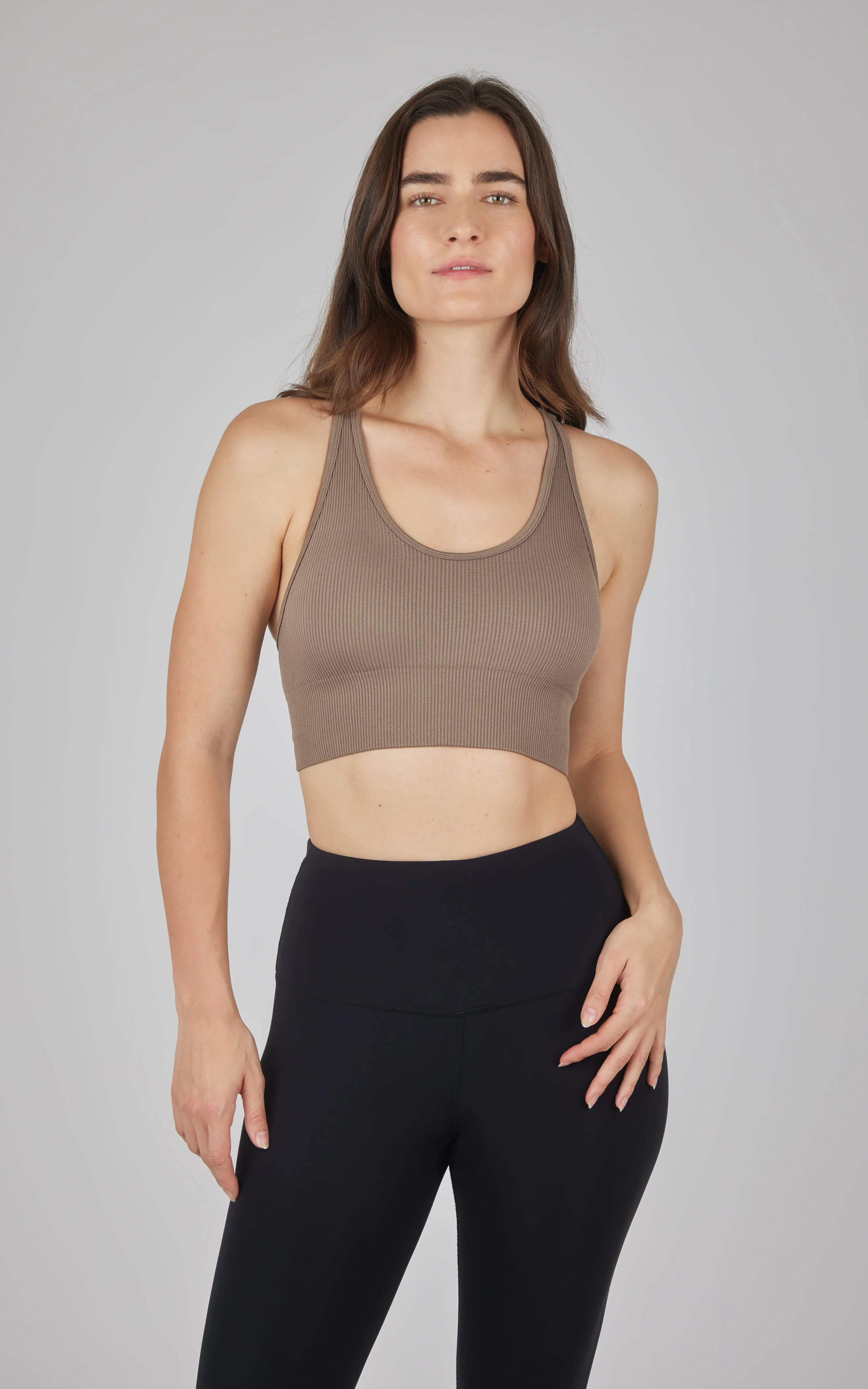 2 PK Ribbed Bralette