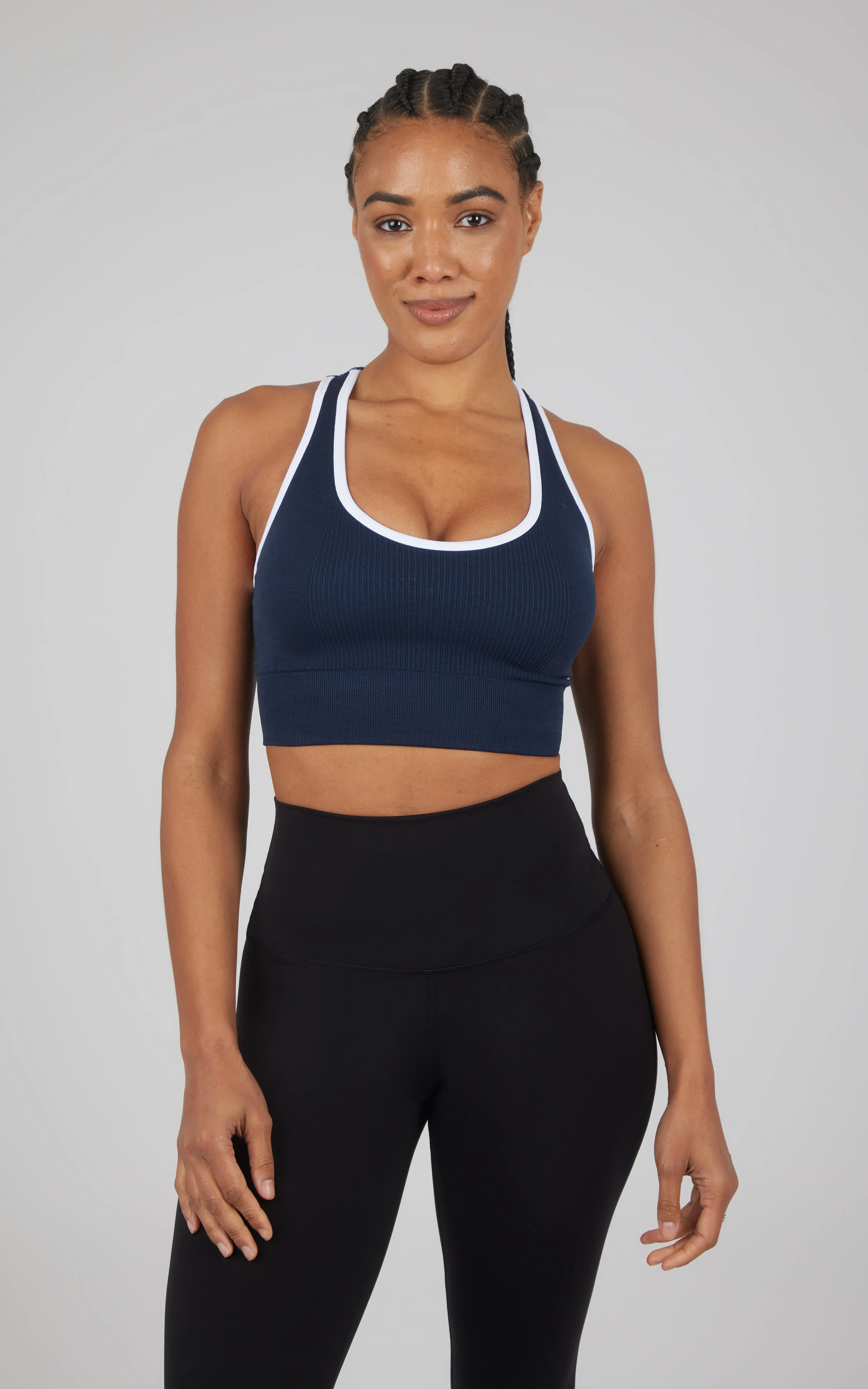 2 PK Seamless Racerback Bra