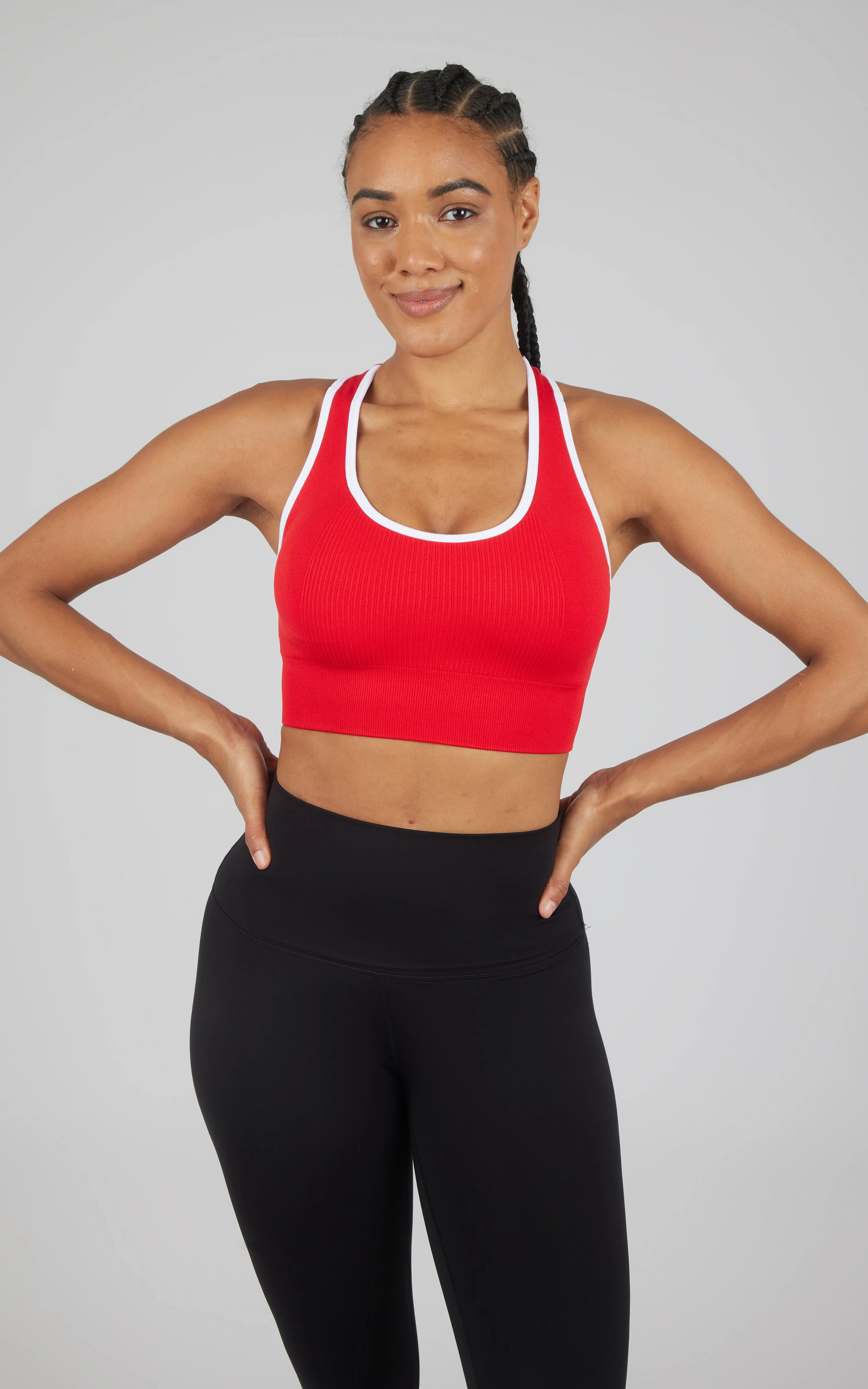 2 PK Seamless Racerback Bra