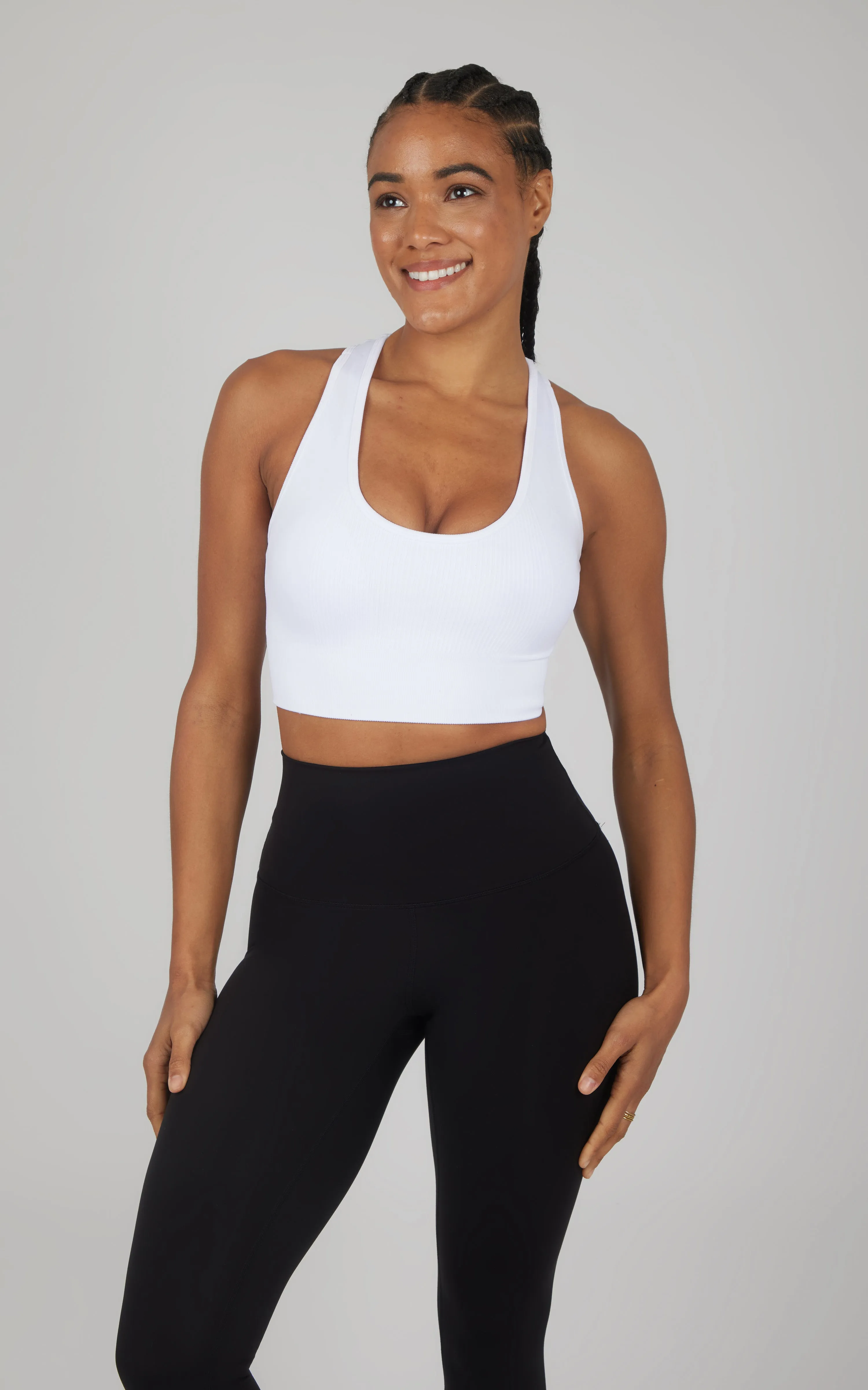 2 PK Seamless Racerback Bra