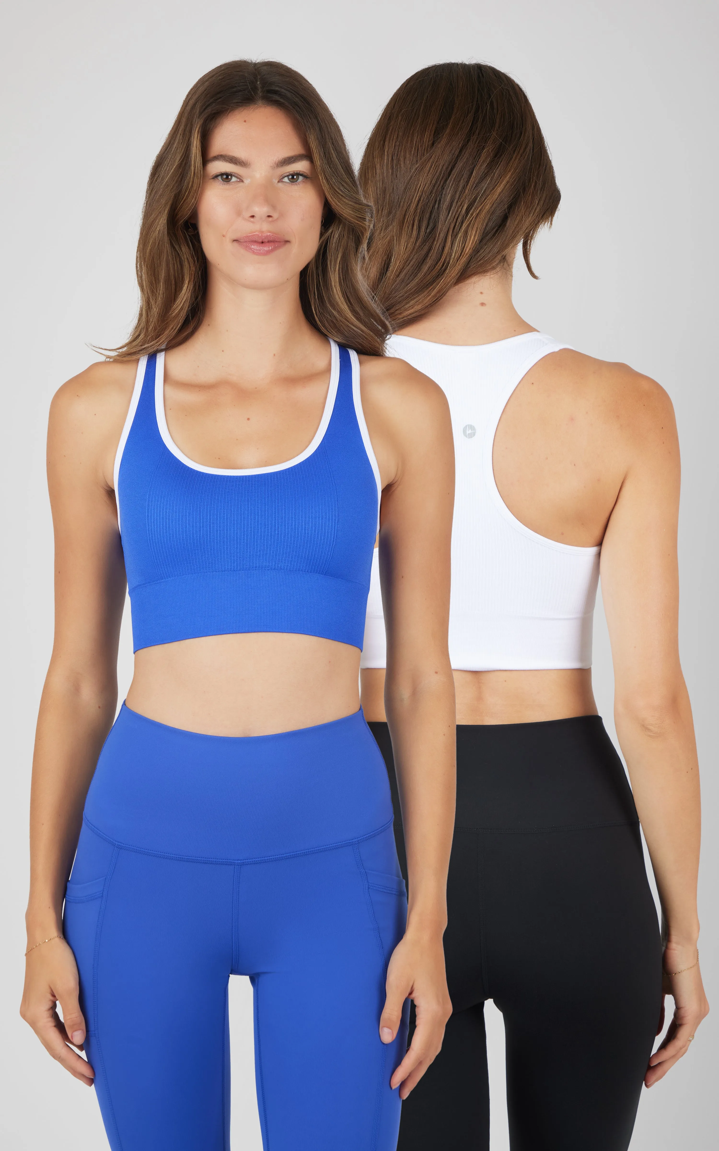 2 PK Seamless Racerback Bra