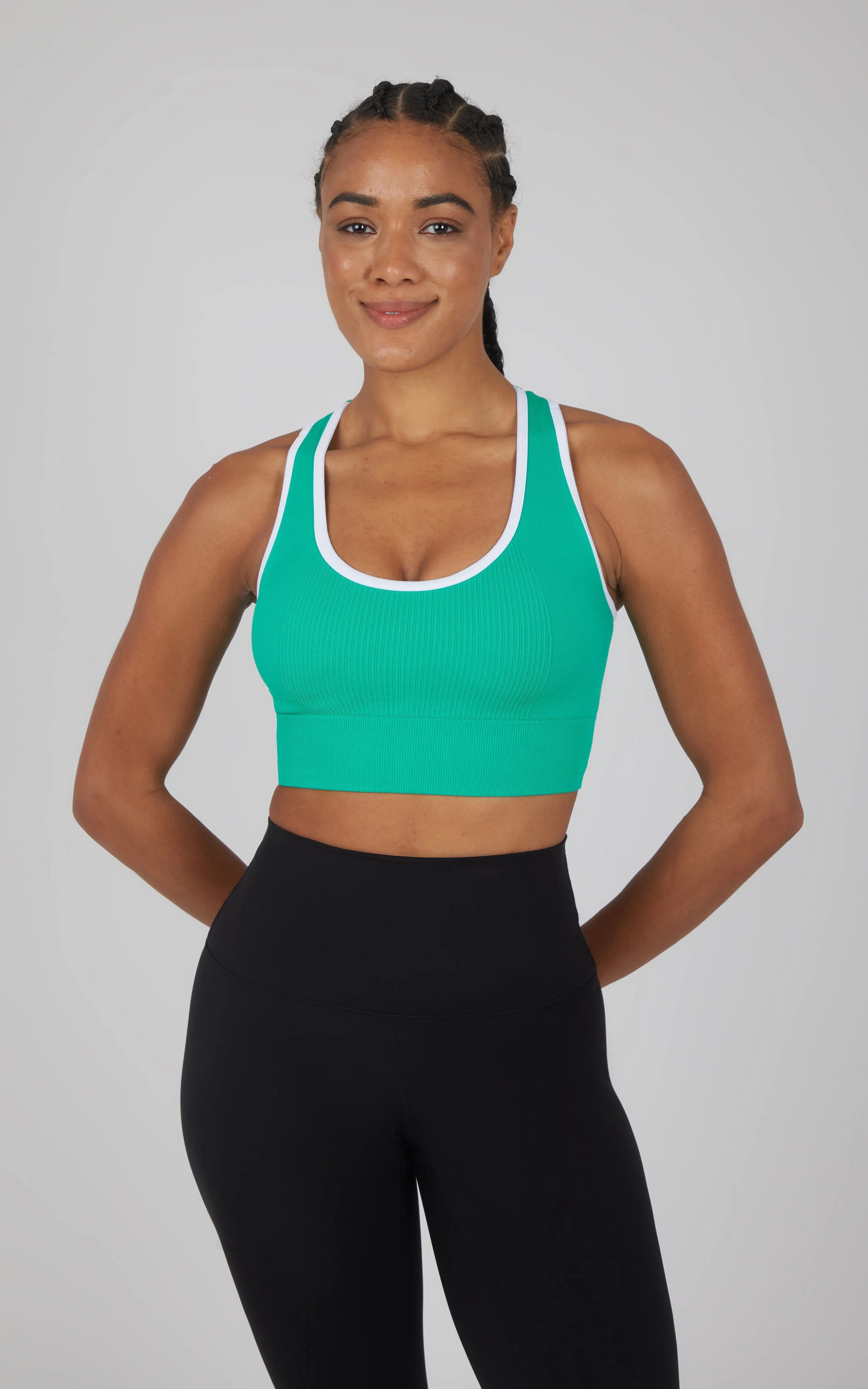 2 PK Seamless Racerback Bra