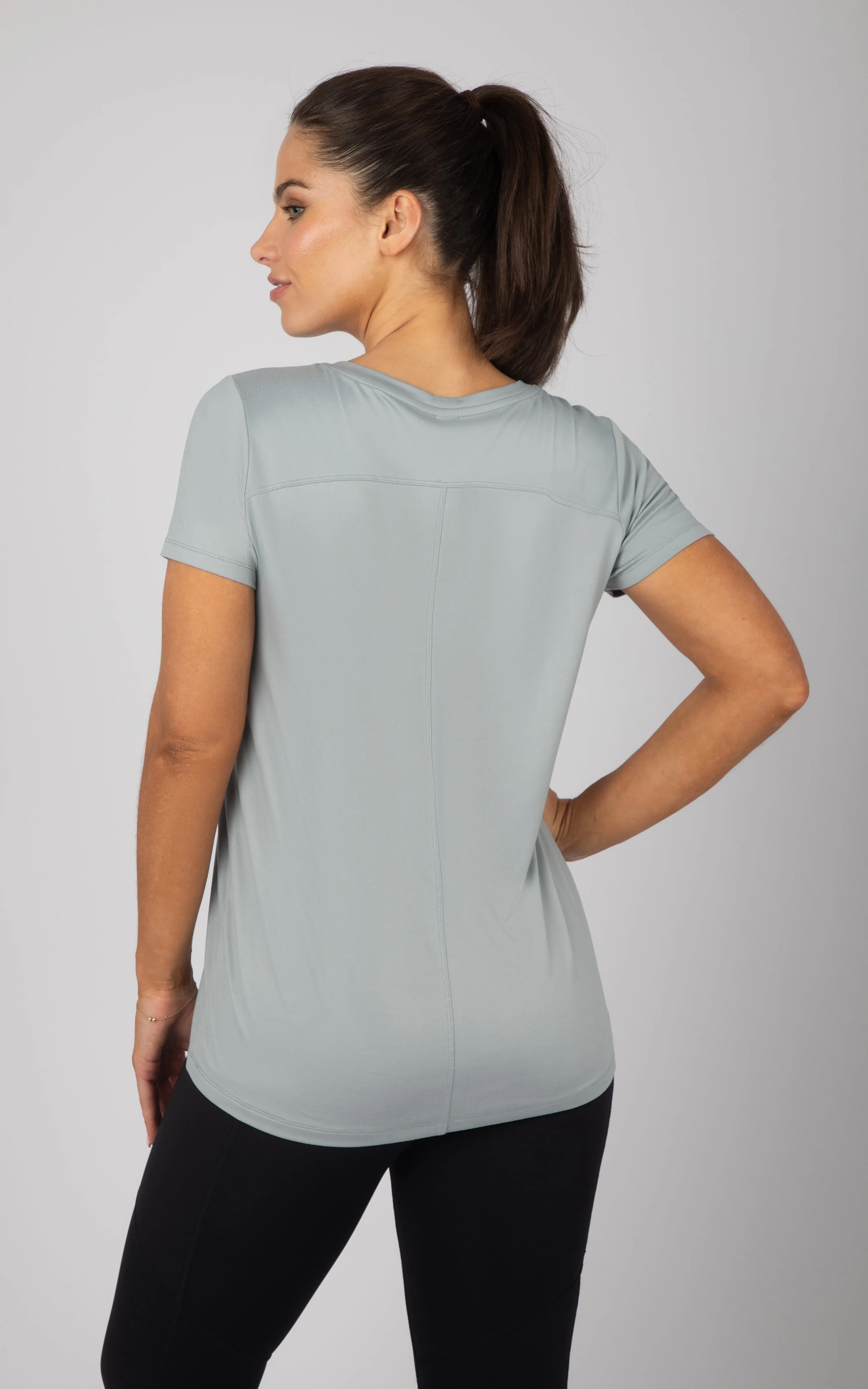 2 PK Super Soft V-Neck Short Sleeve Shirts
