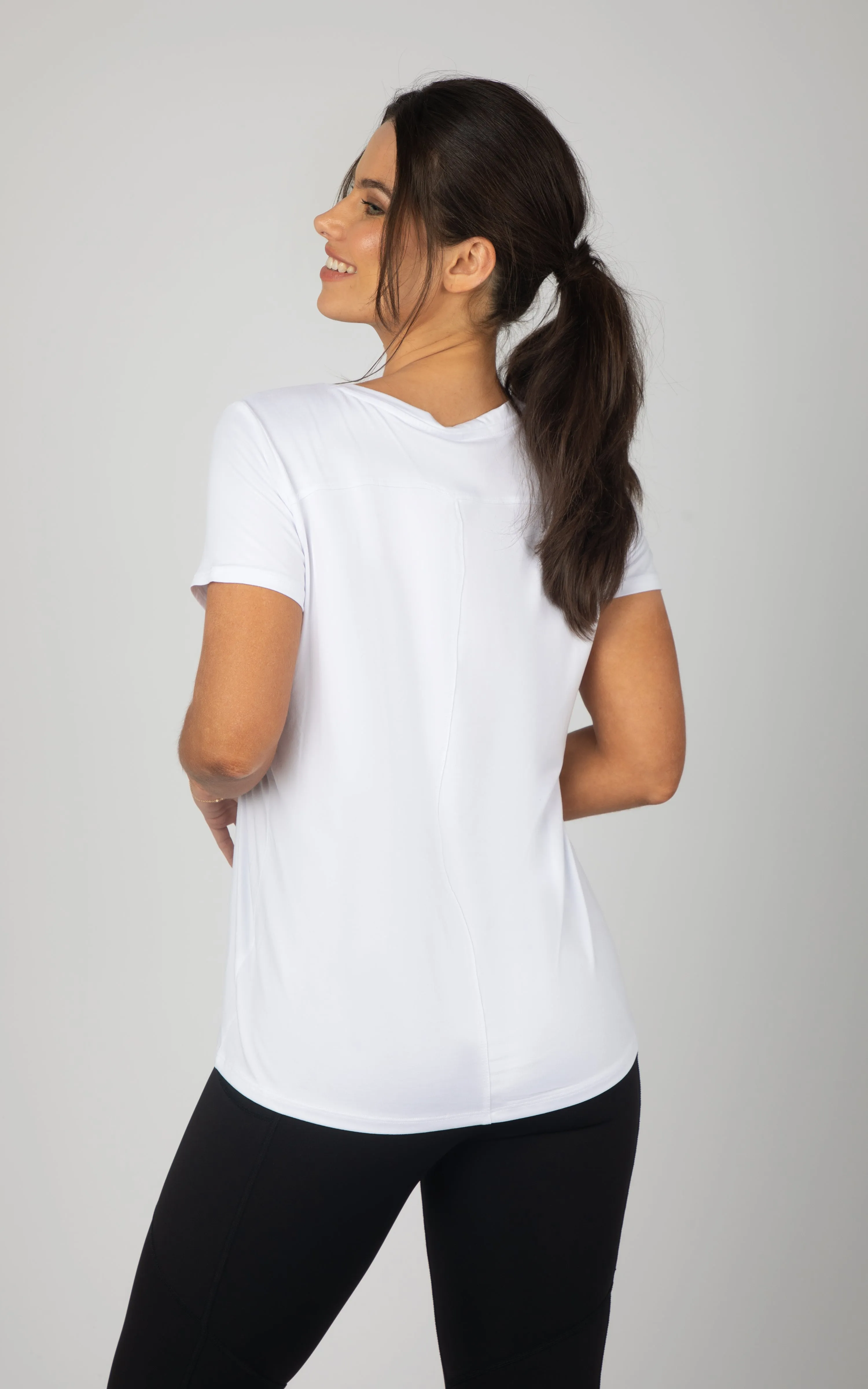 2 PK Super Soft V-Neck Short Sleeve Shirts
