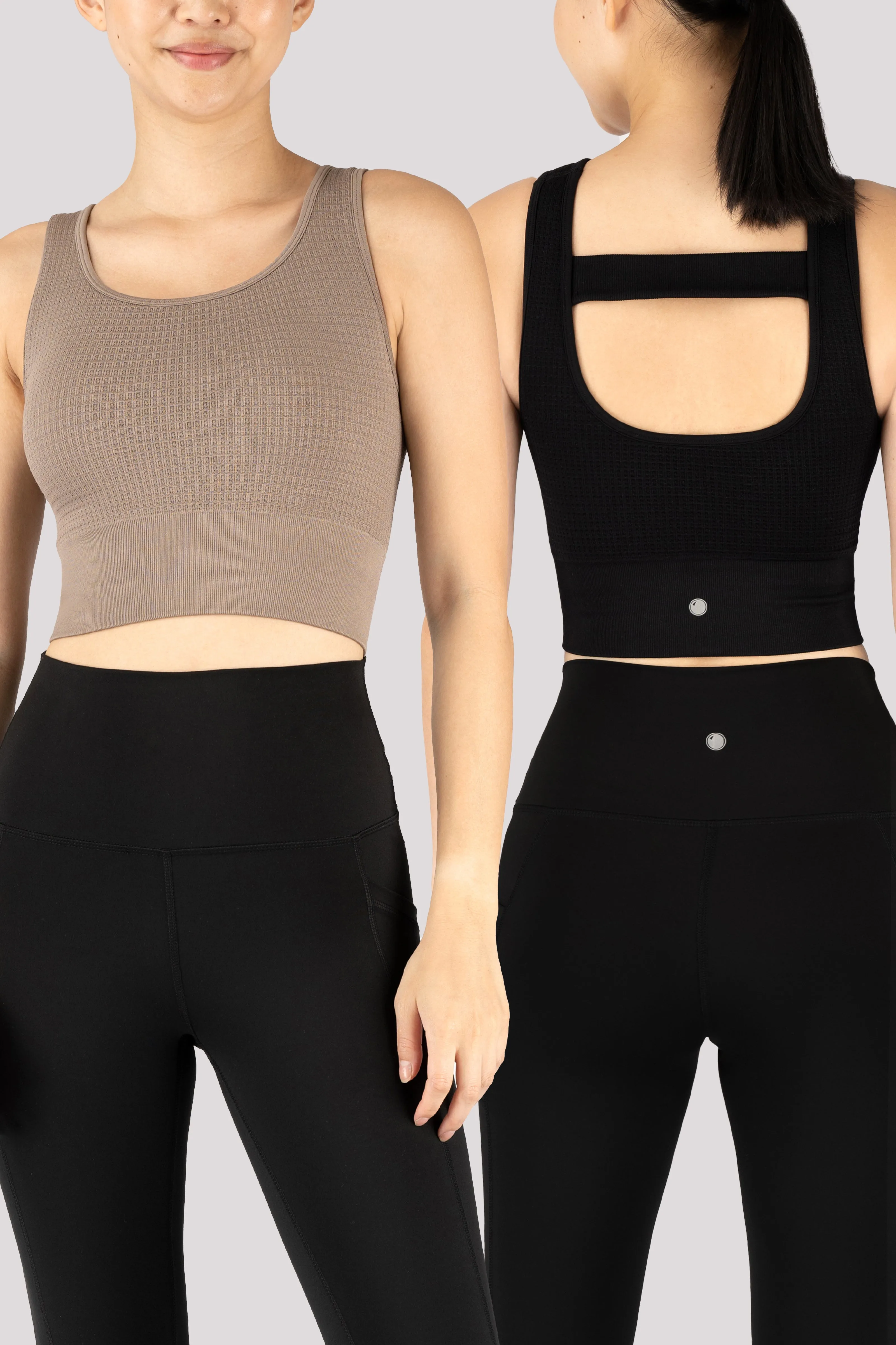 2 PK Waffle Bra