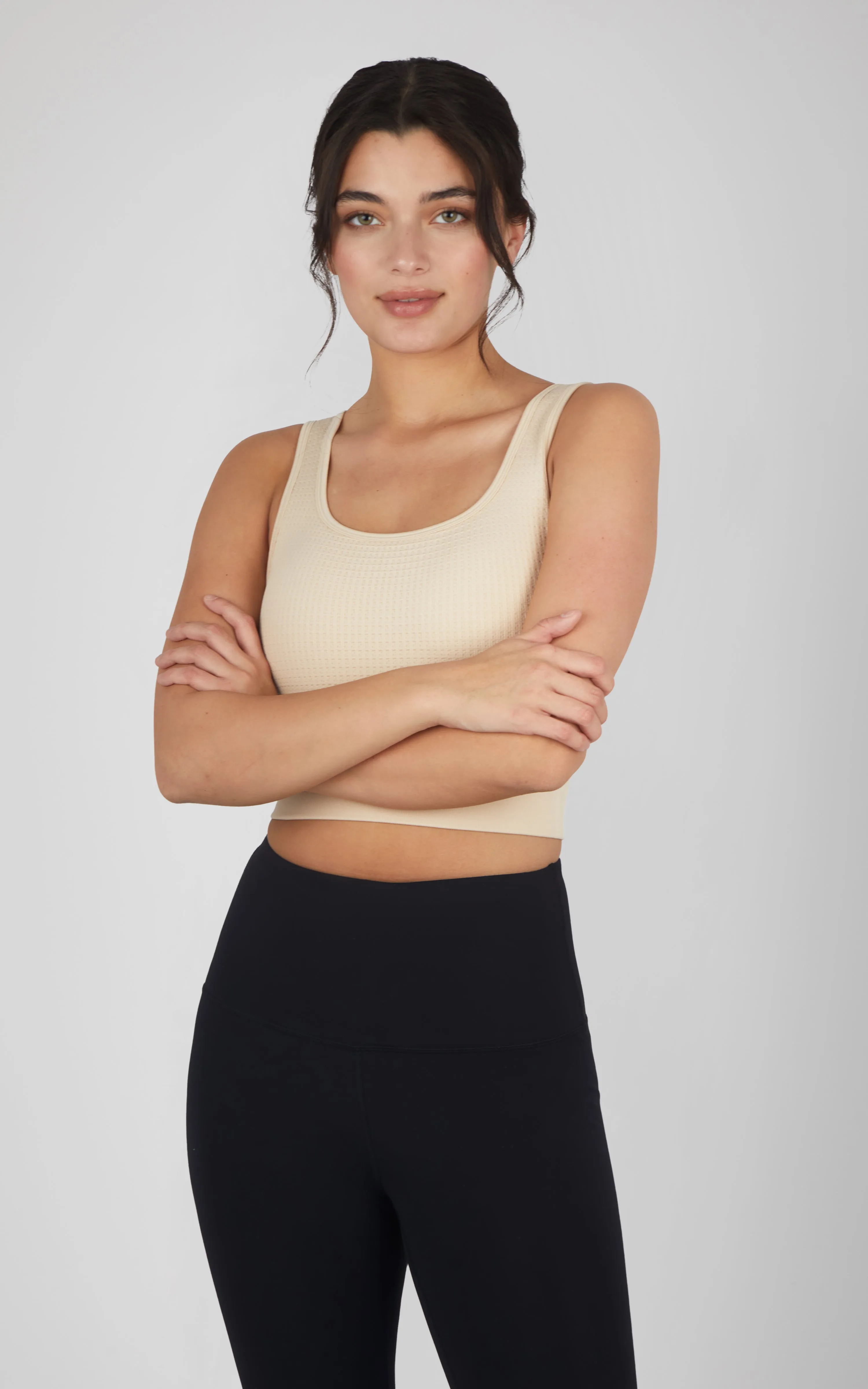 2 PK Waffle Bra
