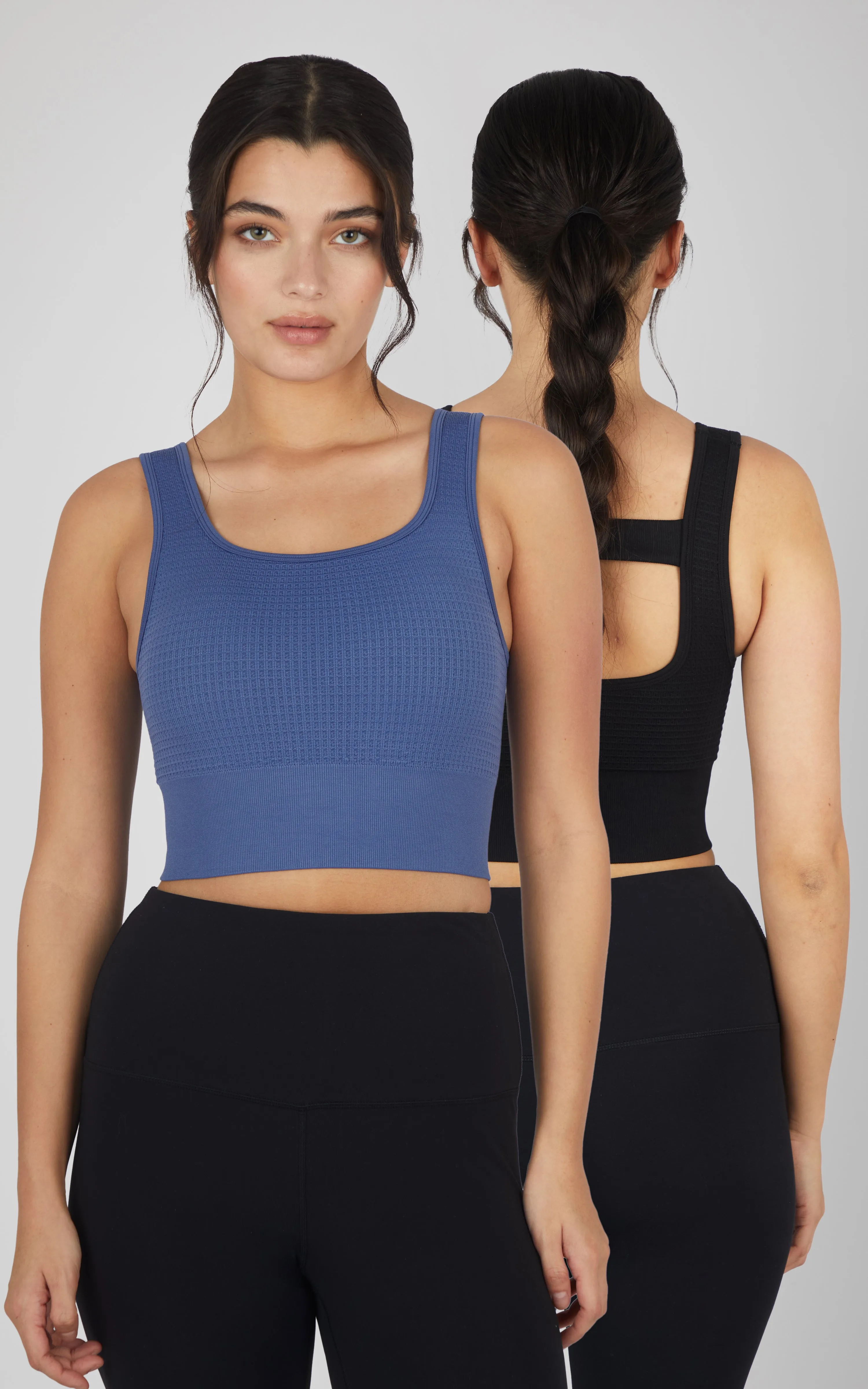 2 PK Waffle Bra