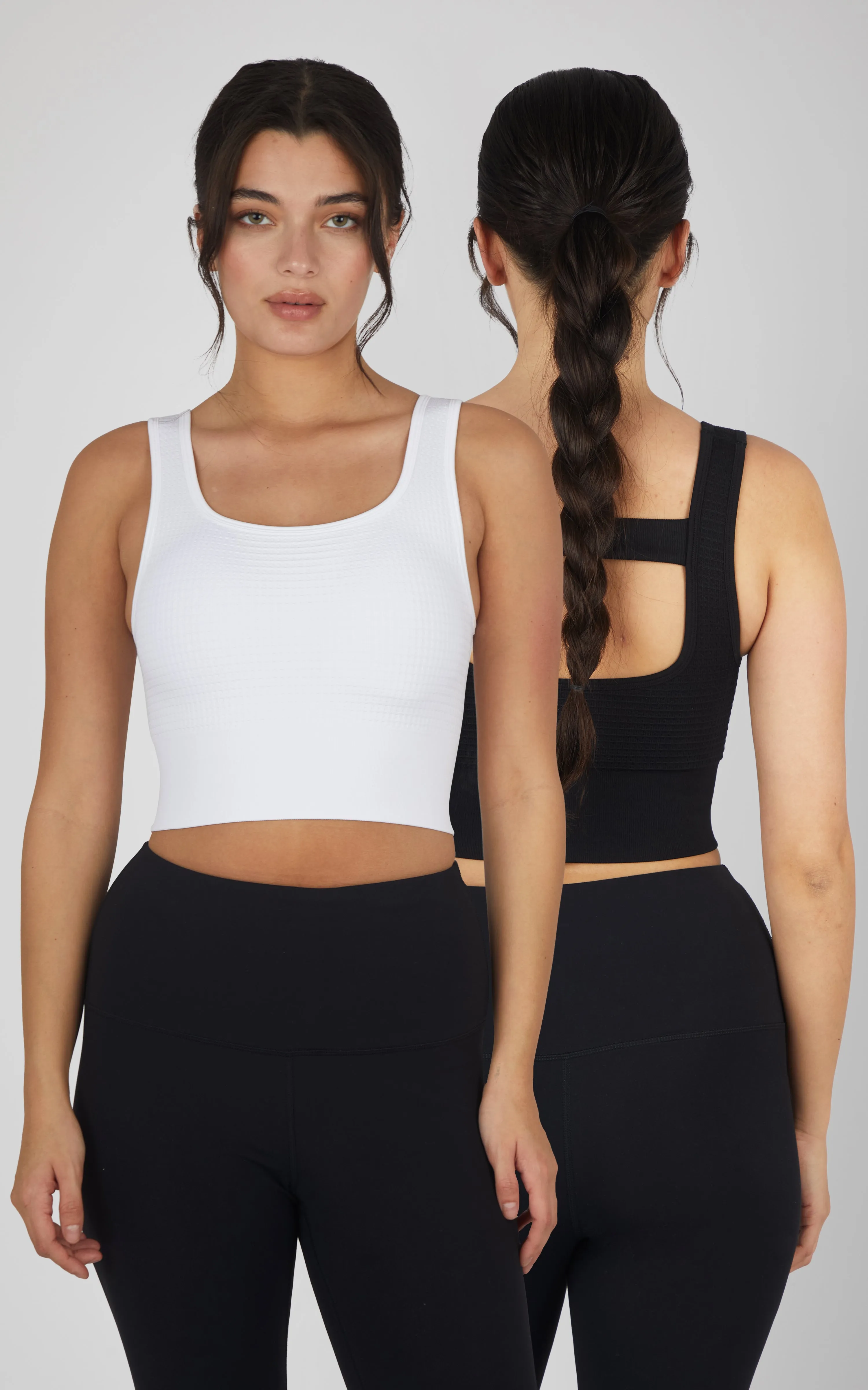 2 PK Waffle Bra