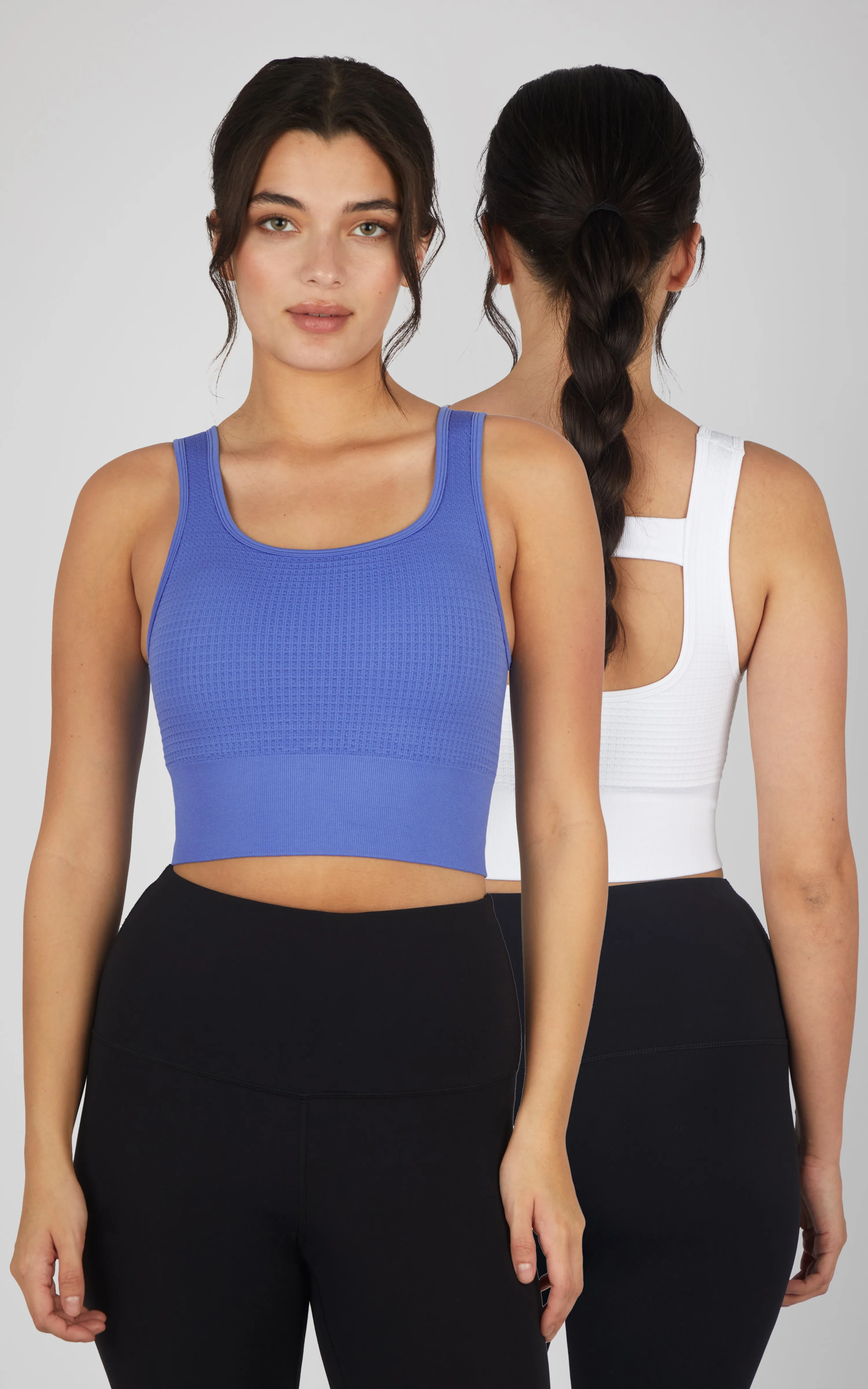 2 PK Waffle Bra