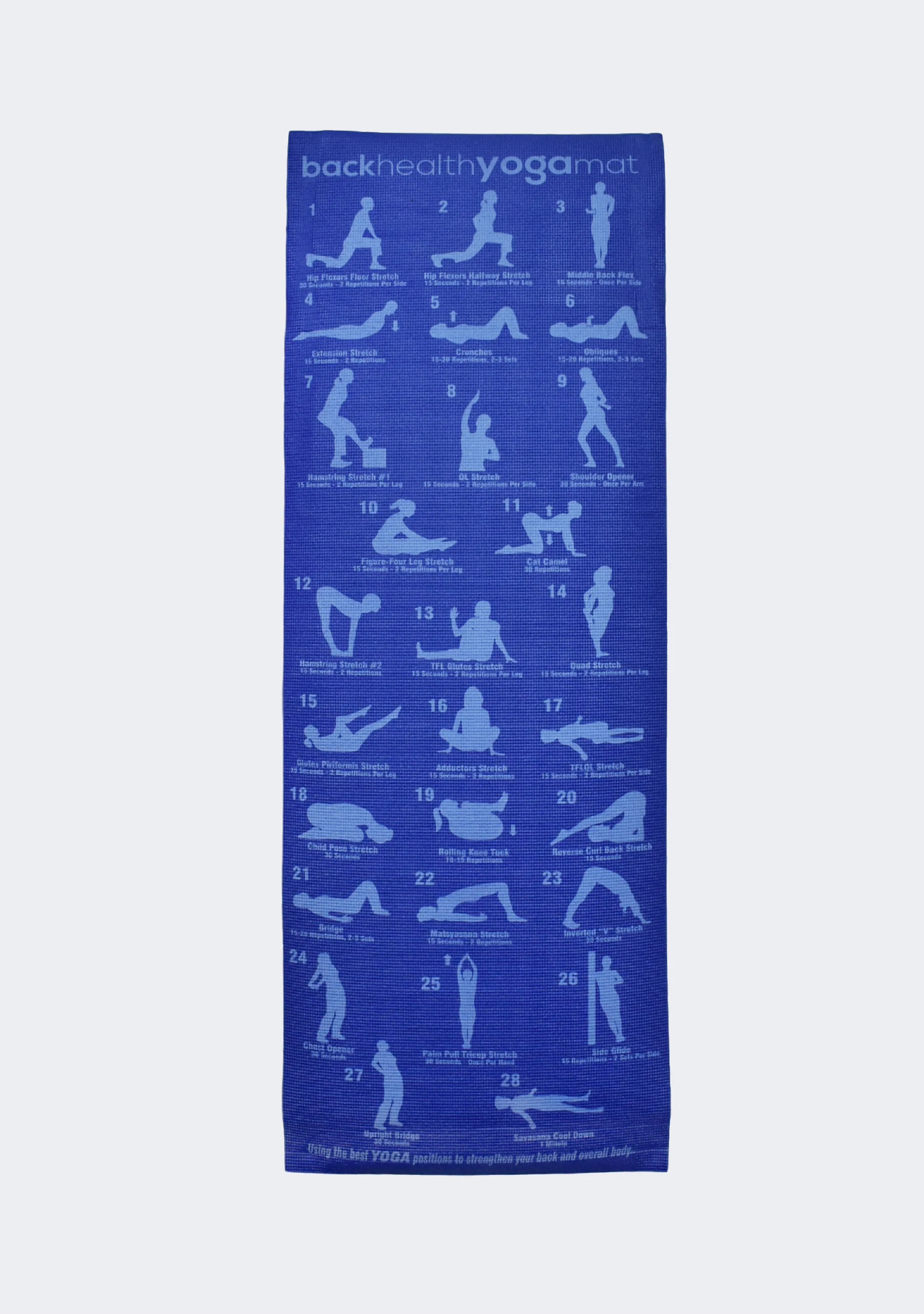 28 Exercise Guide Yoga Mat