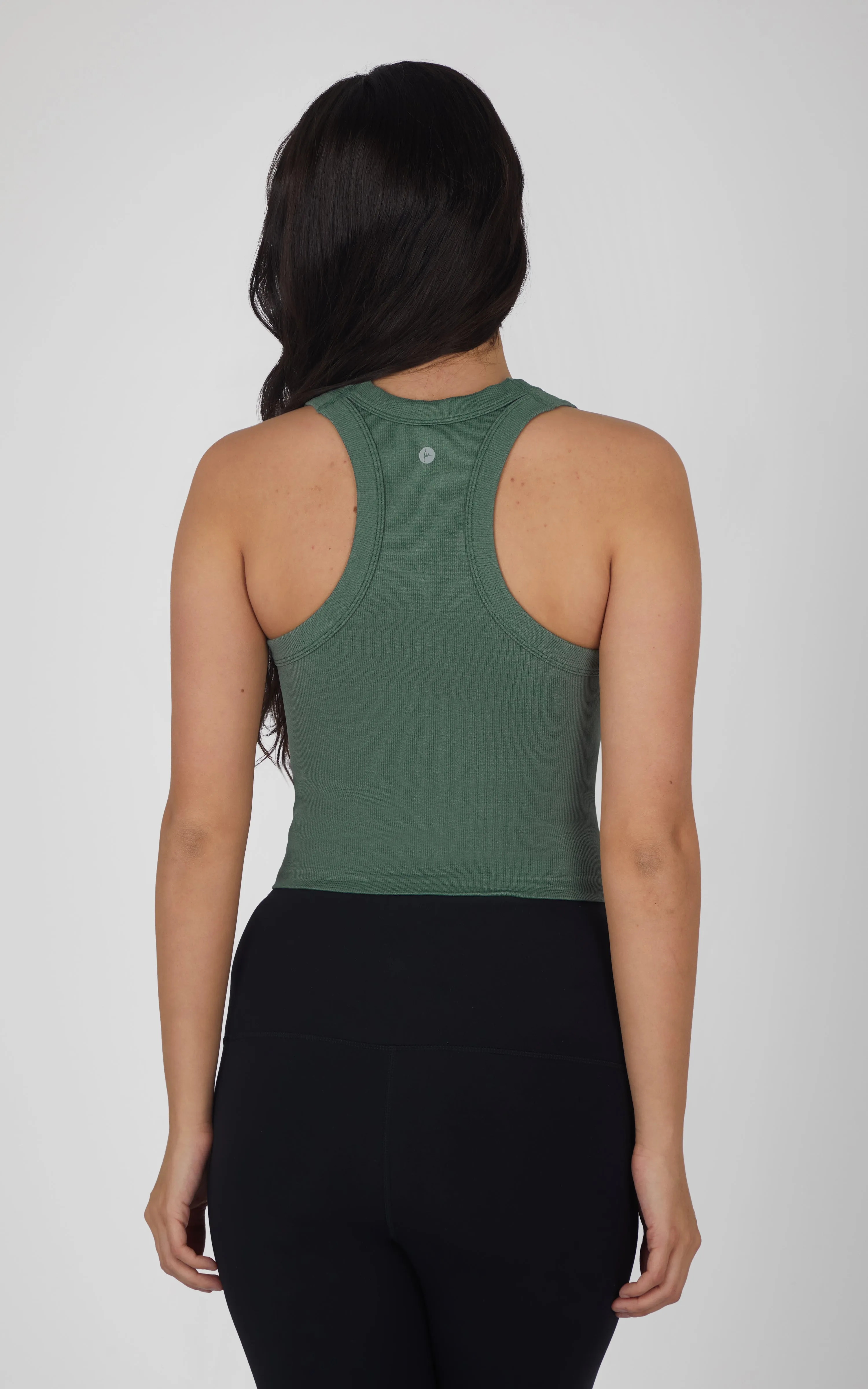 3 PK Ribbed Racerback Tank