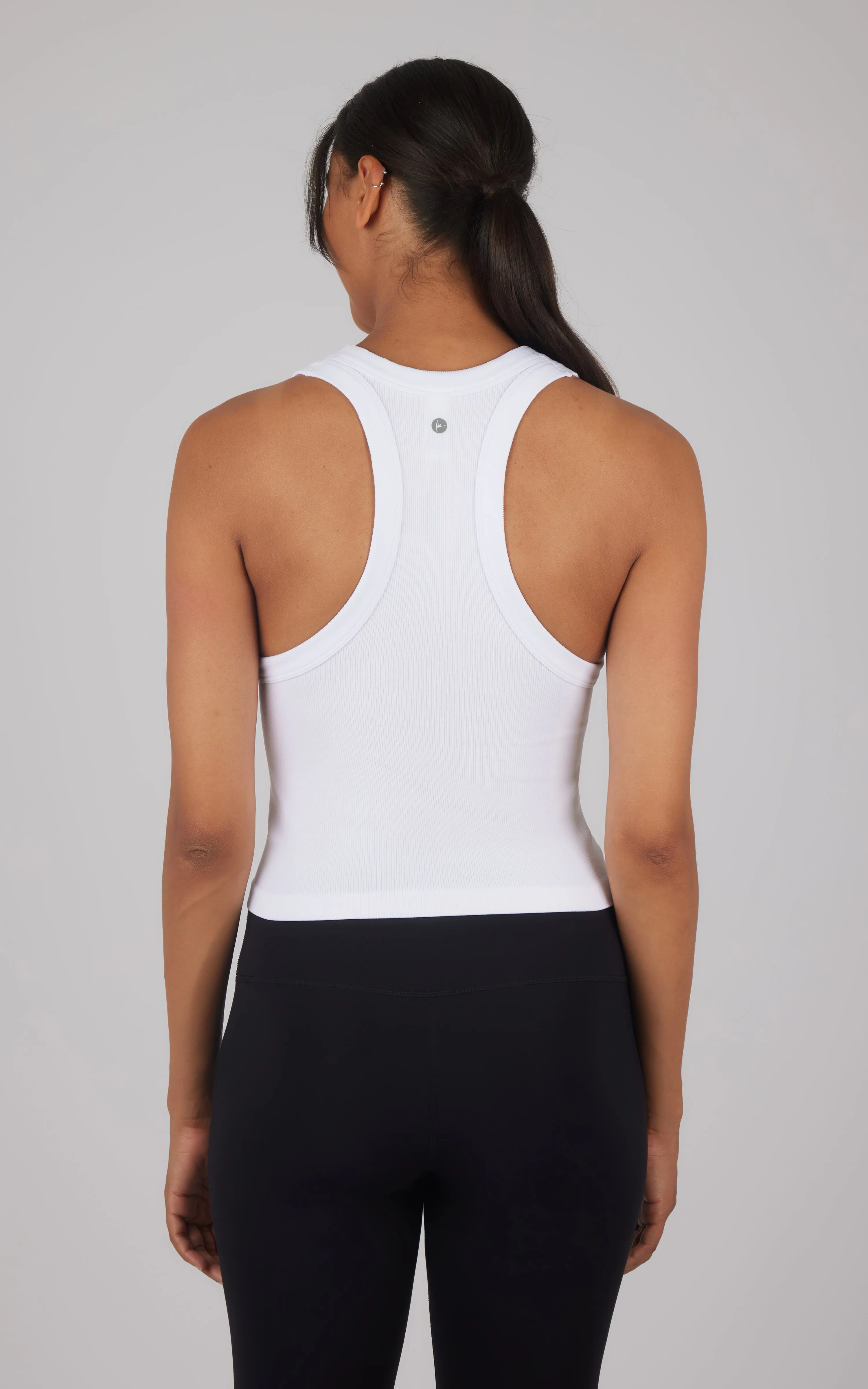 3 PK Ribbed Racerback Tank