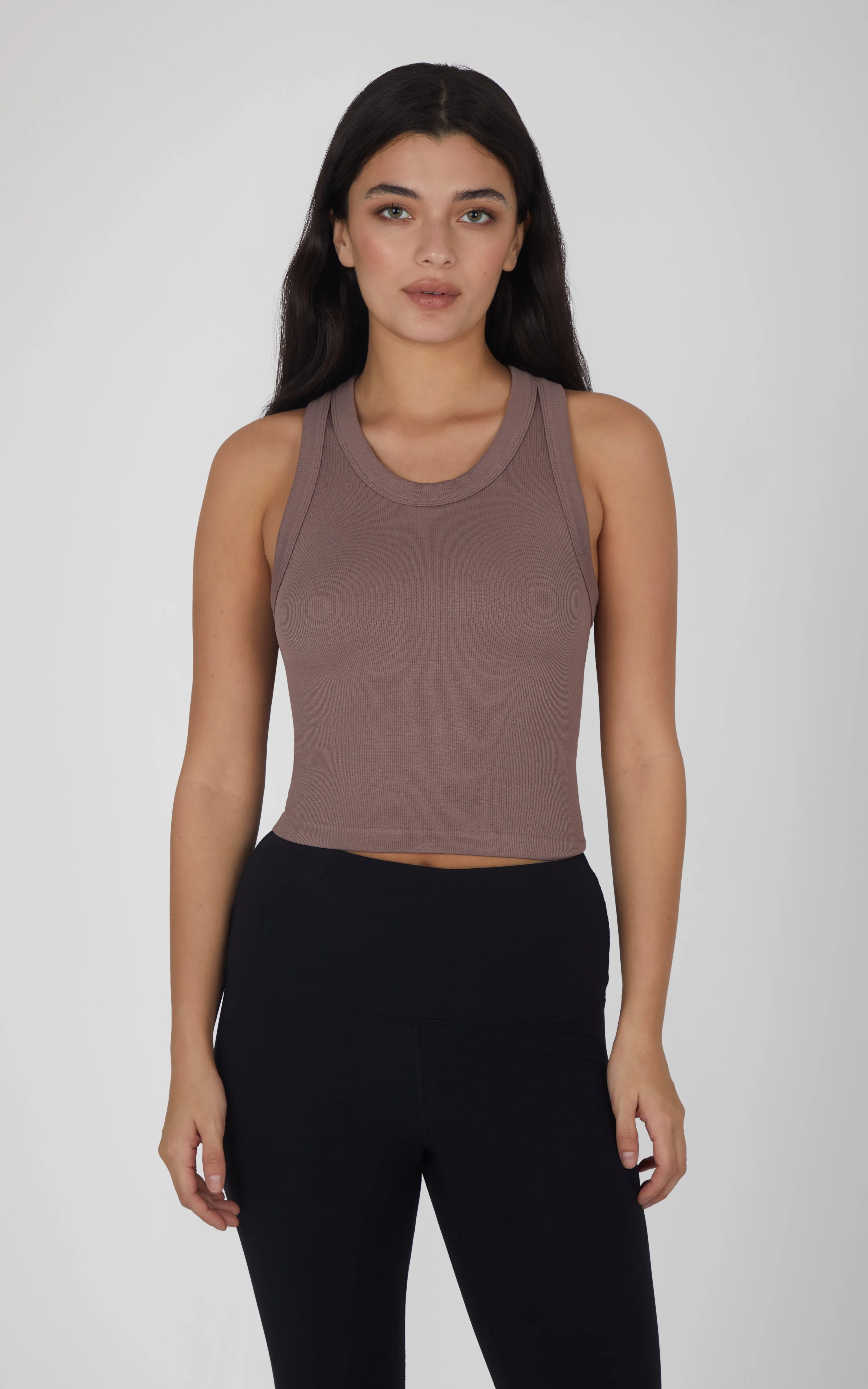3 PK Ribbed Racerback Tank