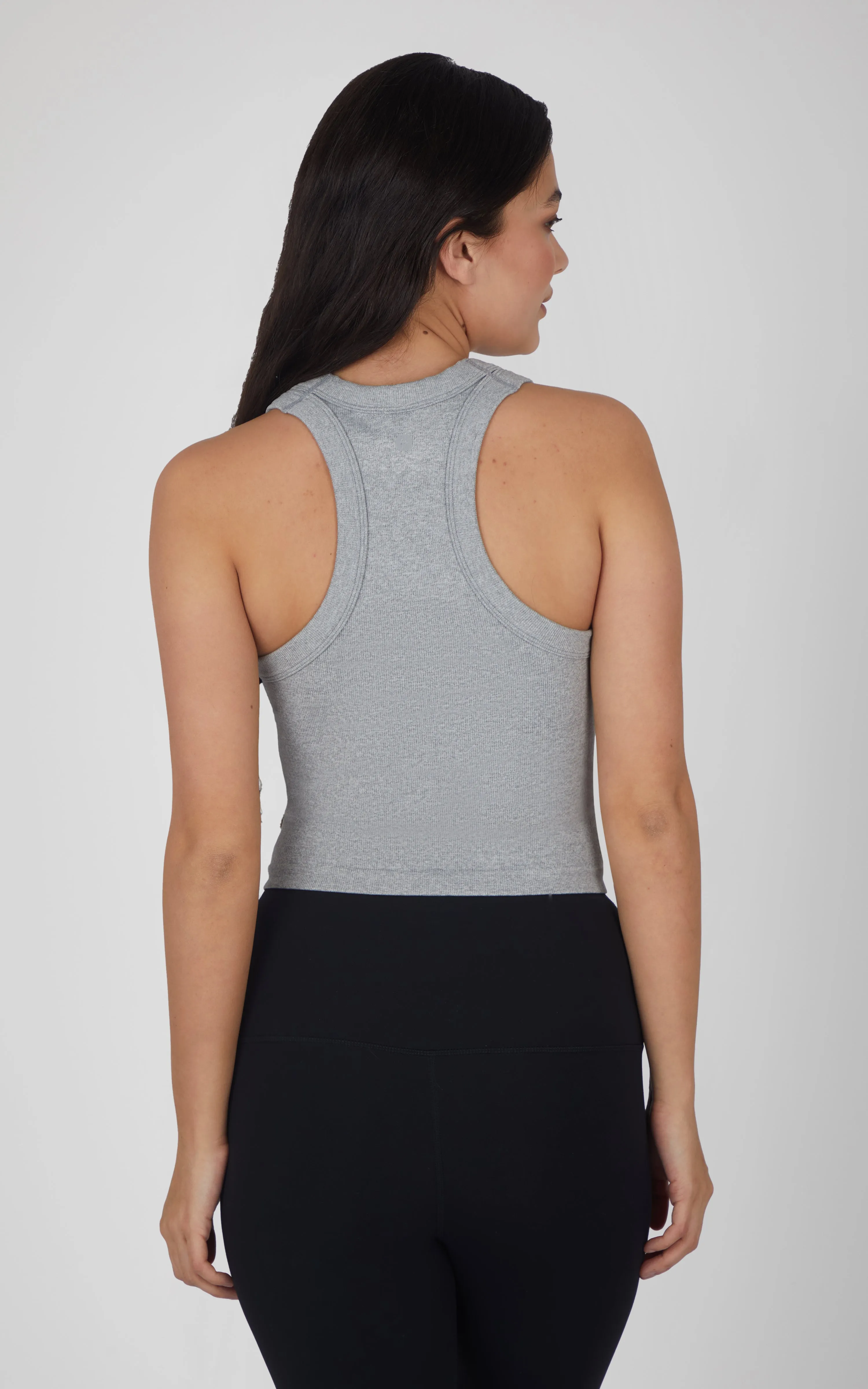3 PK Ribbed Racerback Tank