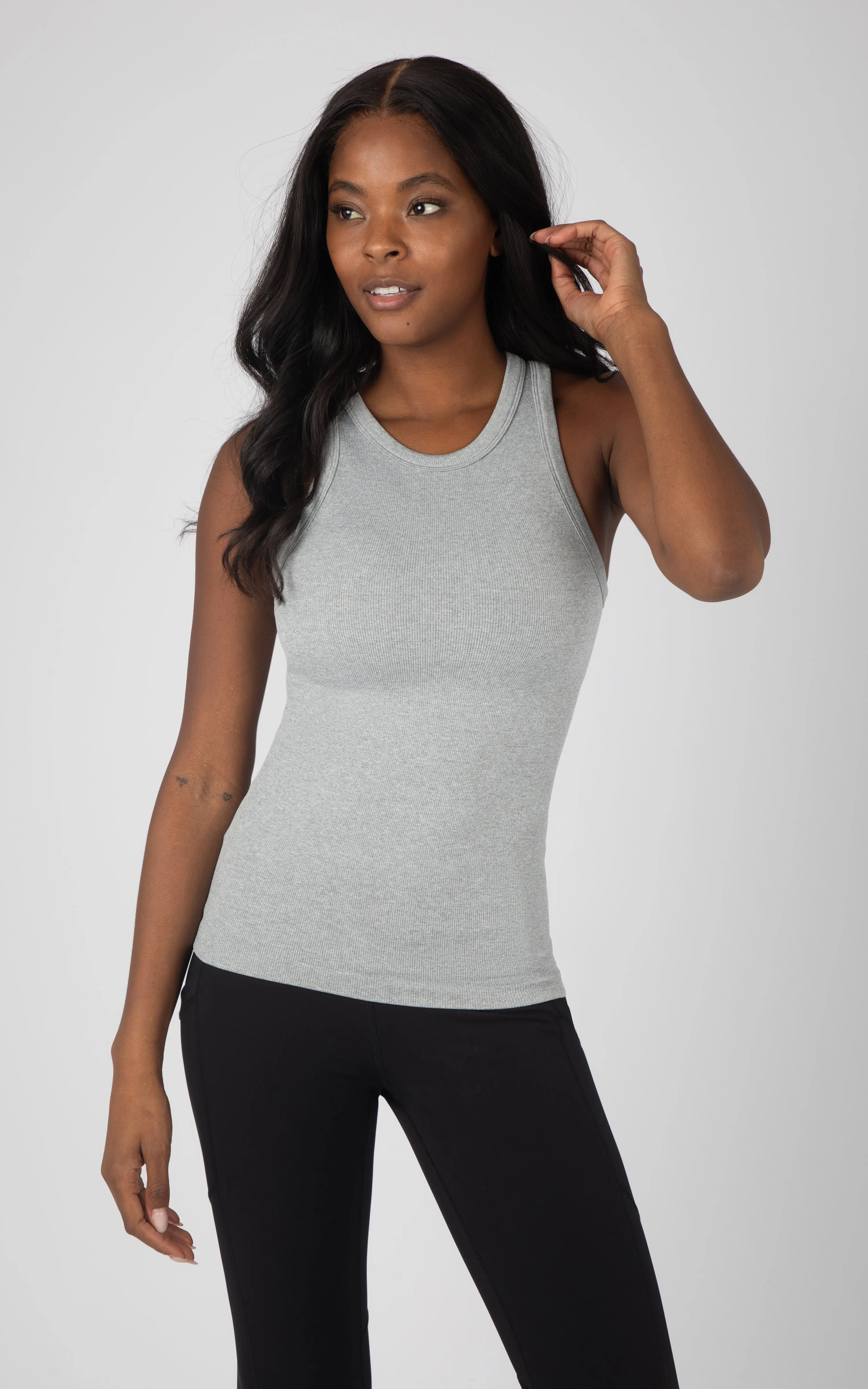 3 PK Ribbed Sleeveless Top