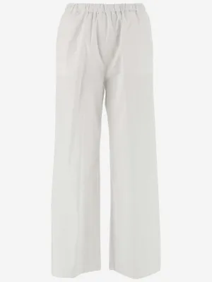 Aspesi High Waist Wide Leg Trousers