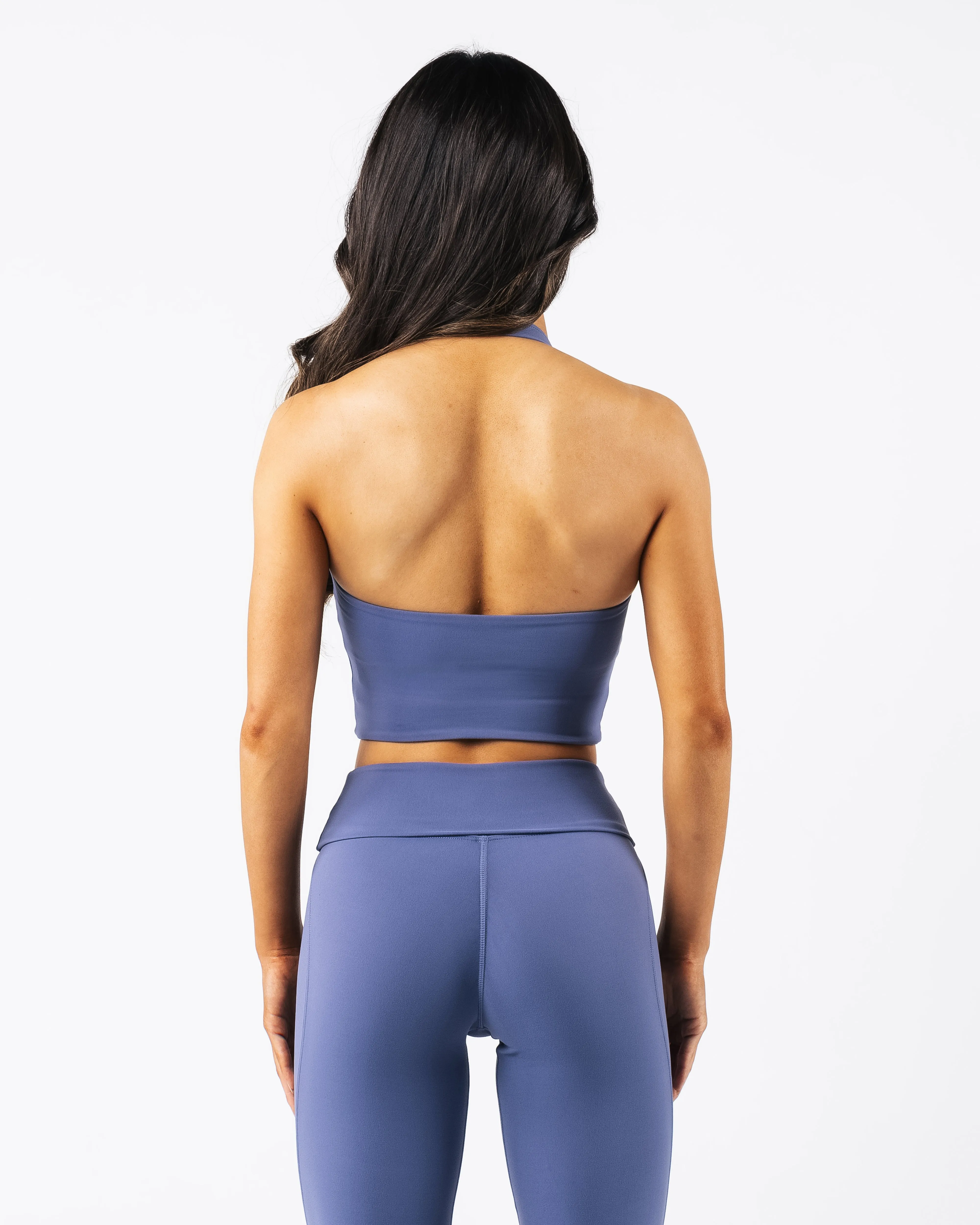 Aura Lilly Tank - Dusty Blue
