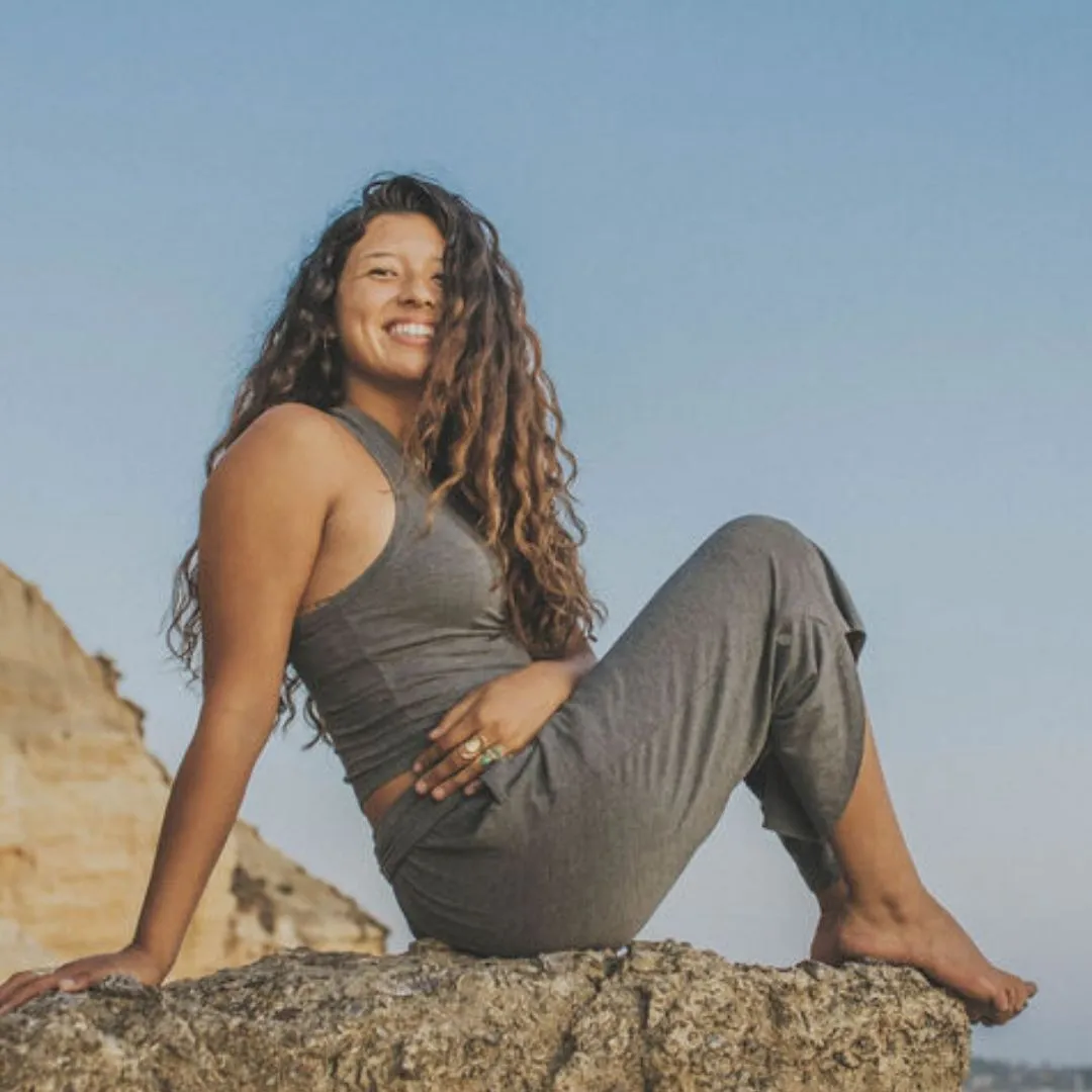Bamboo Flow Pant ~ Heather Grey