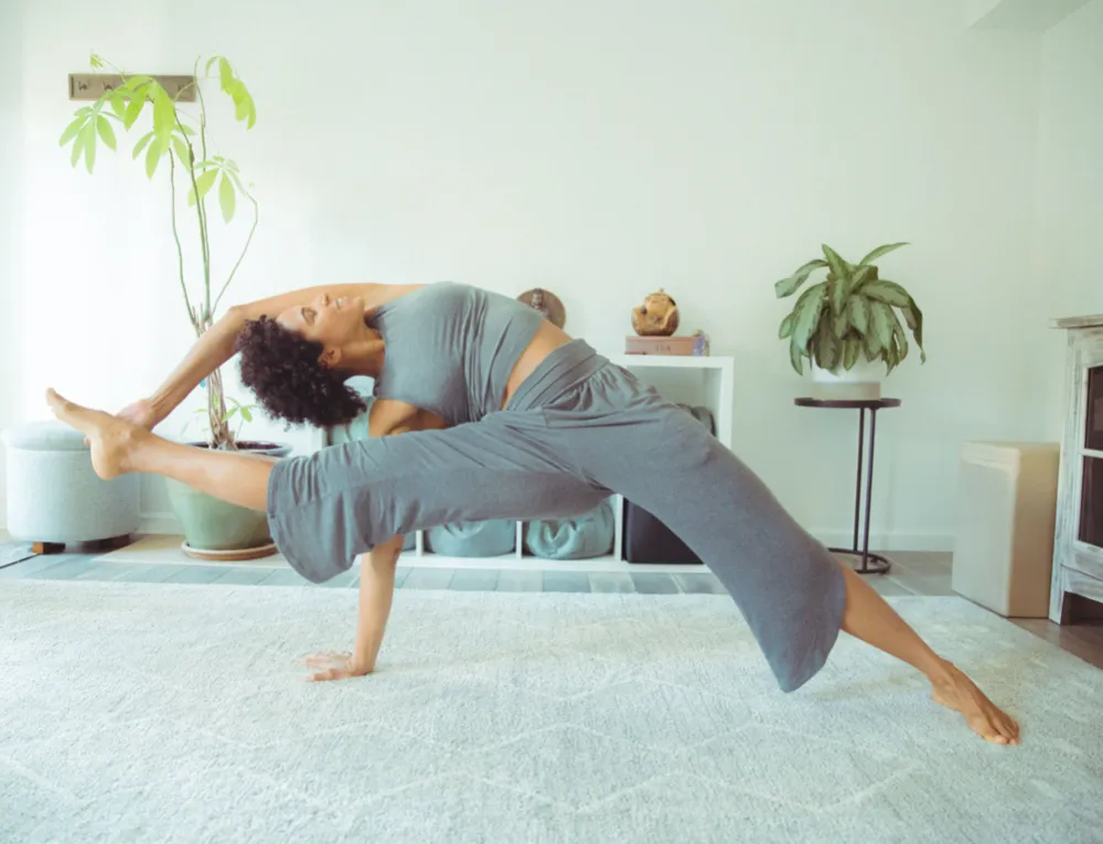 Bamboo Flow Pant ~ Heather Grey