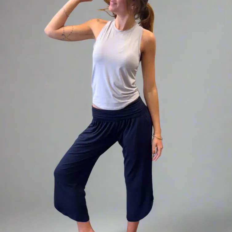 Bamboo Flow Pant ~ Midnight