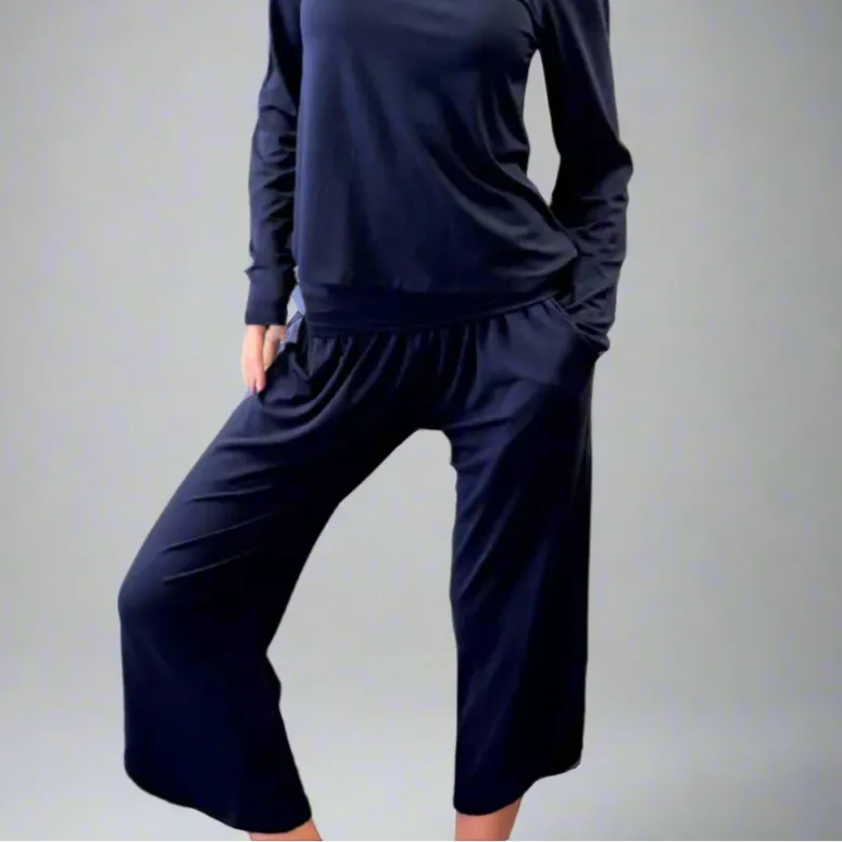 Bamboo Flow Pant ~ Midnight
