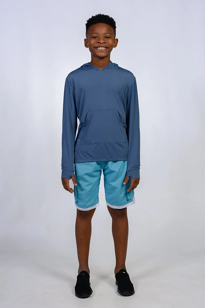 Boys color hoodies