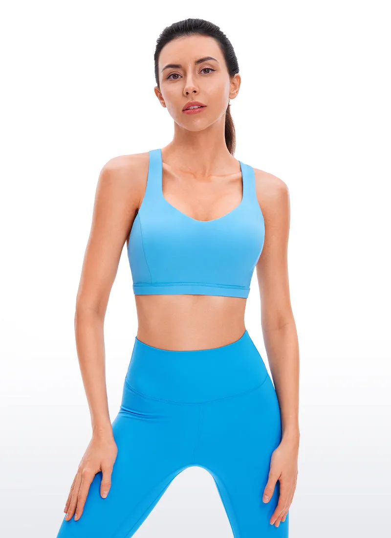 Brushed Nakedfeel Bra Criss Cross Back