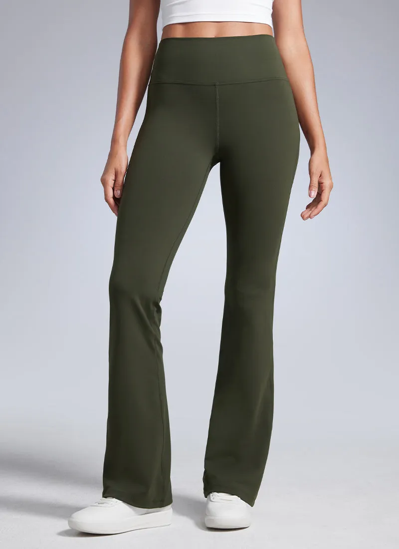 Butterbreeze High Waist Flare Wide Leg Pants 32''