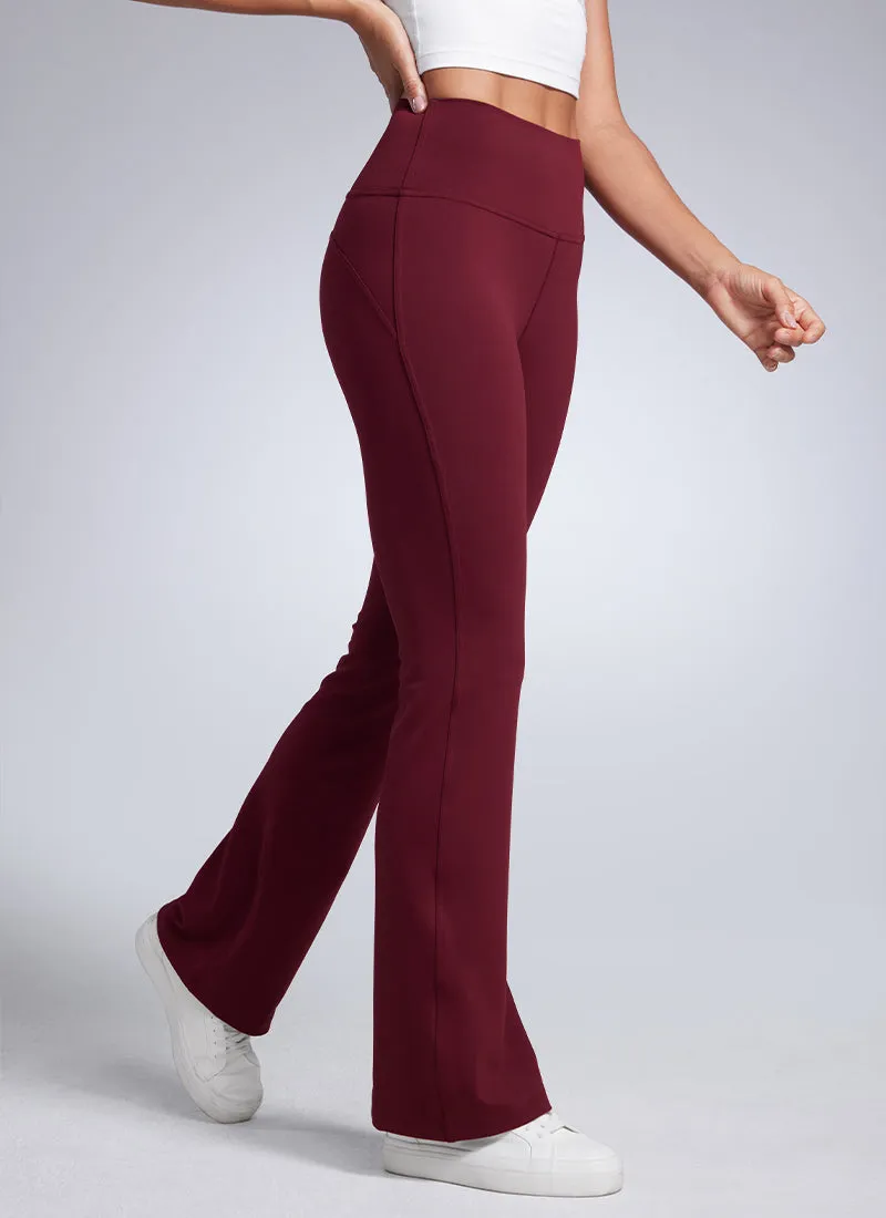 Butterbreeze High Waist Flare Wide Leg Pants 32''