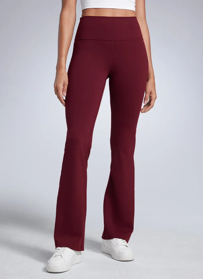 Butterbreeze High Waist Flare Wide Leg Pants 32''