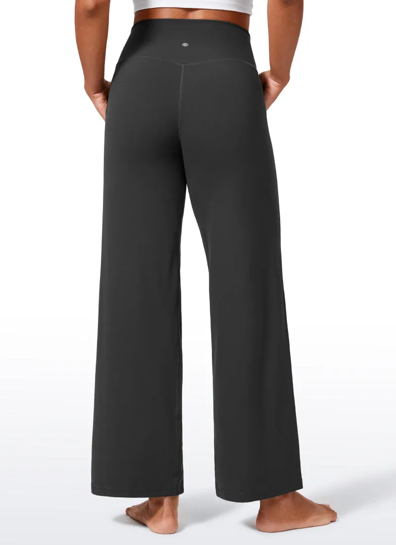 Butterlift® High Waisted Wide Leg Pants with Pockets 29"