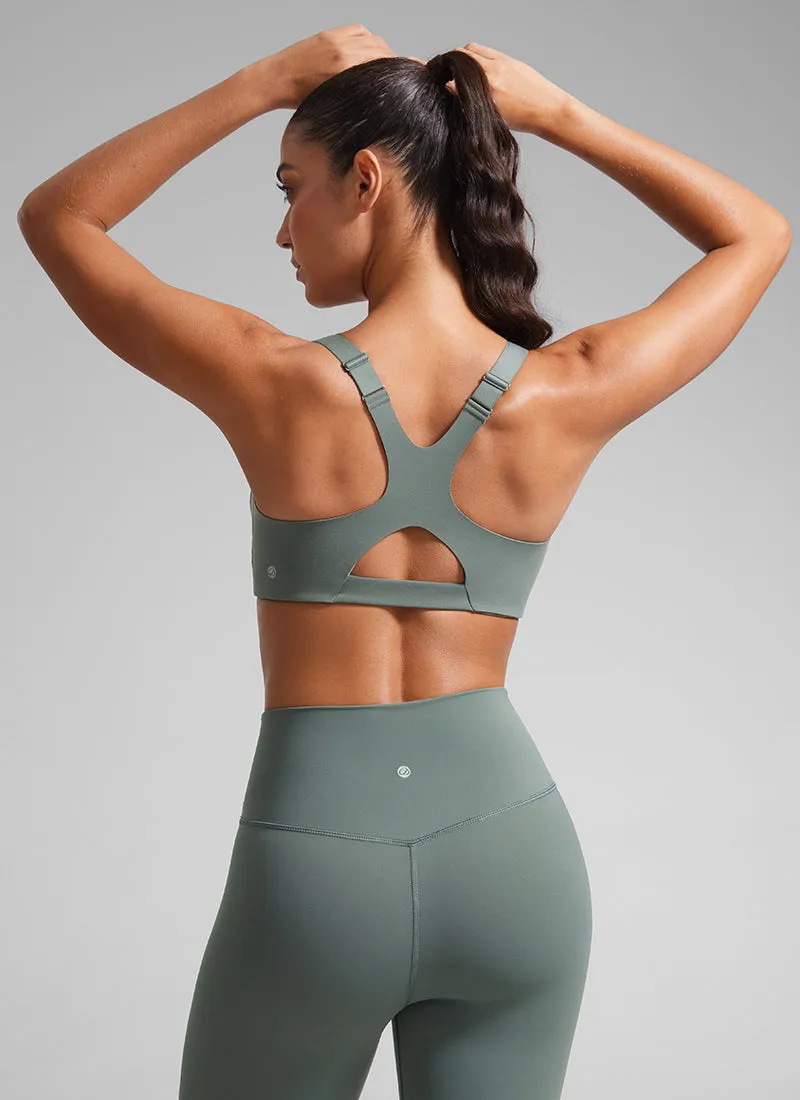 Butterlift Scoop Neck Padded Bras Adjustable Straps