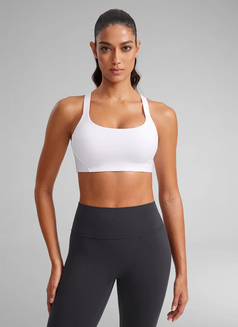 Butterlift Scoop Neck Padded Bras Adjustable Straps