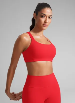 Butterlift Scoop Neck Padded Bras Adjustable Straps