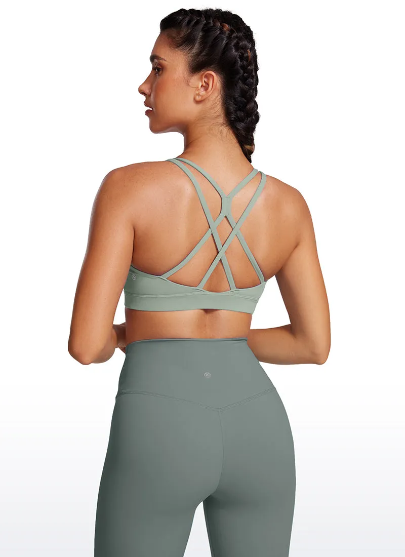 Butterluxe Bra High Neck Longline Criss Cross Back