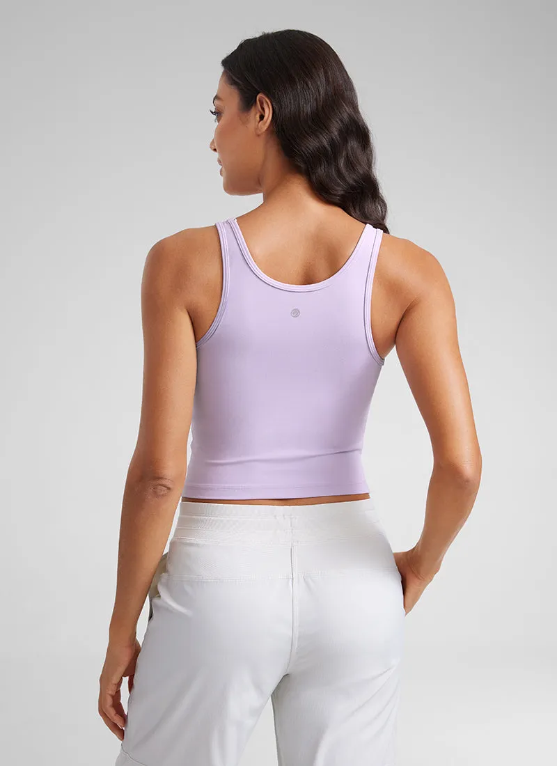 Butterluxe Double Lined Scoop Neck Tank Top