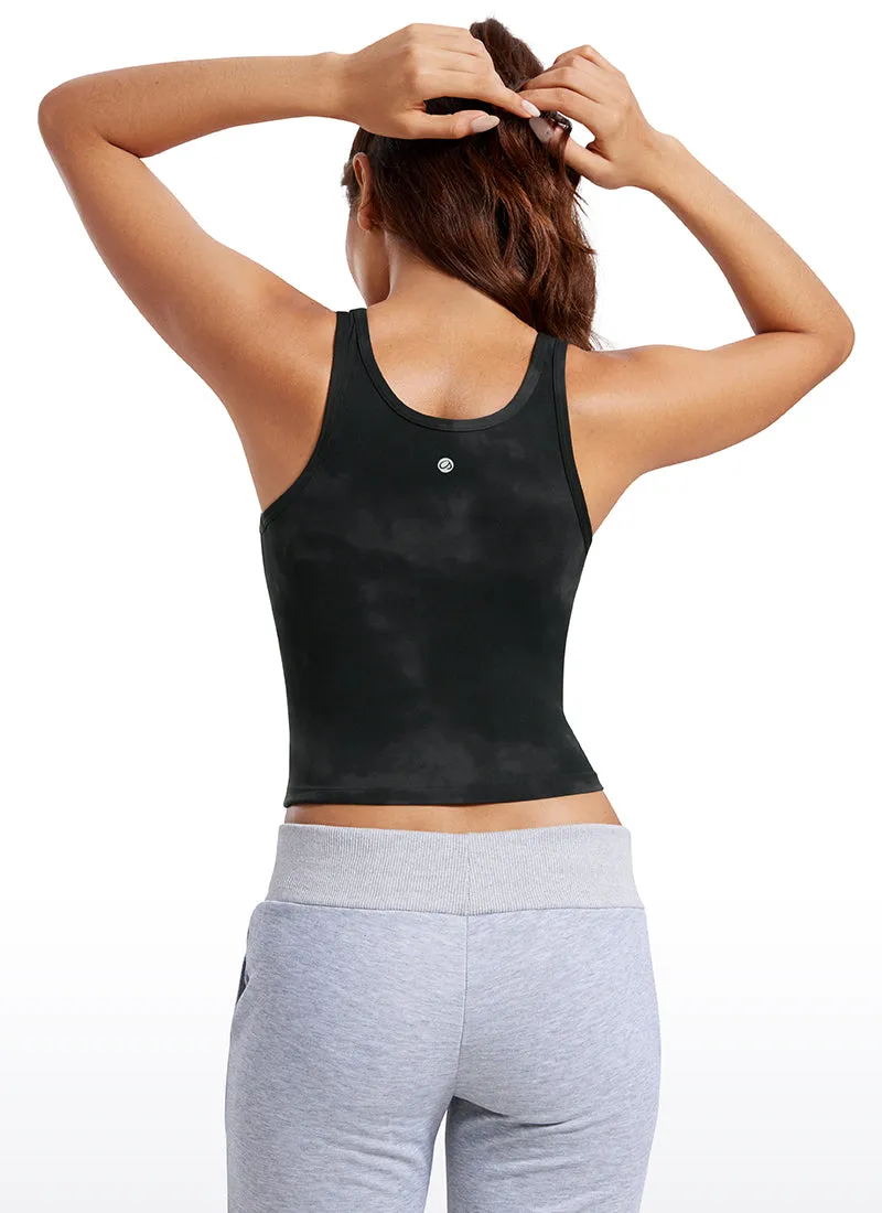 Butterluxe Double Lined Scoop Neck Tank Top