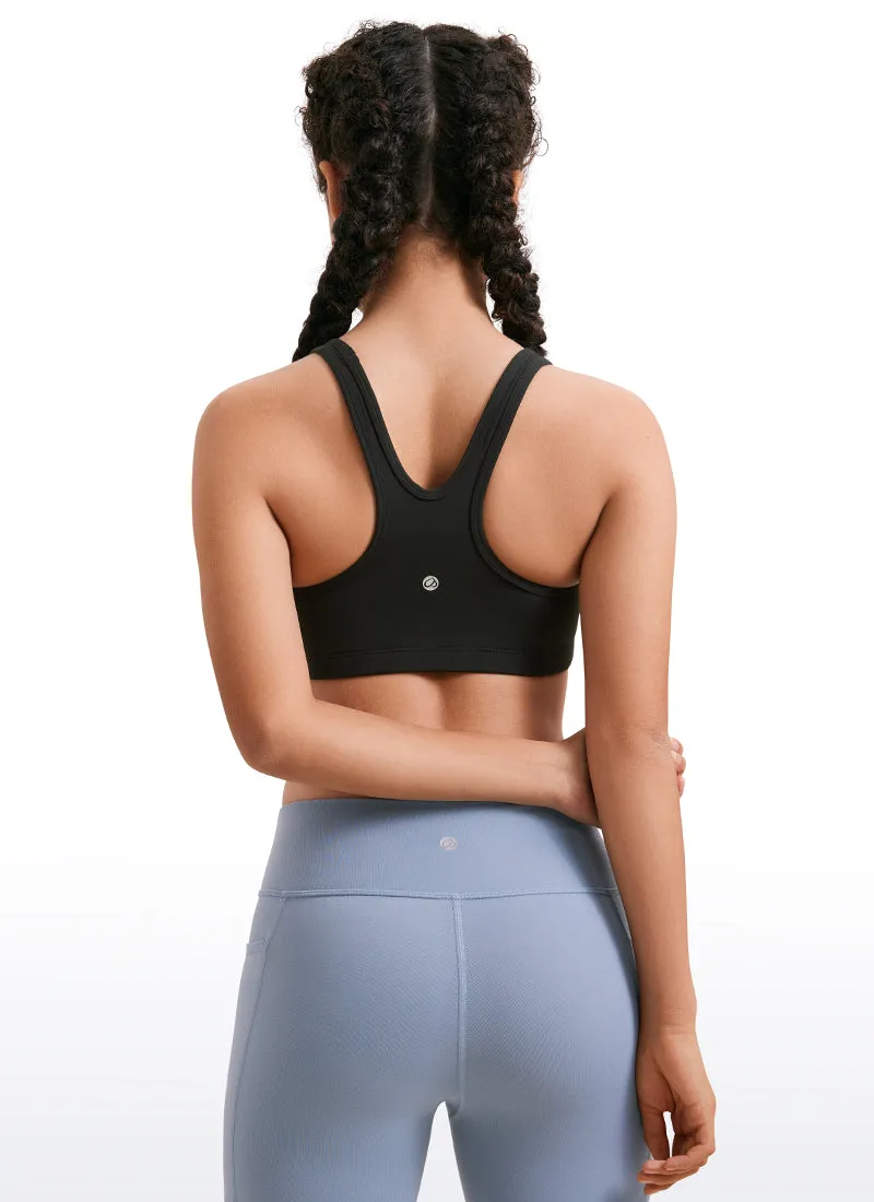 Butterluxe Girls Scoop Neck Racerback Yoga Bra