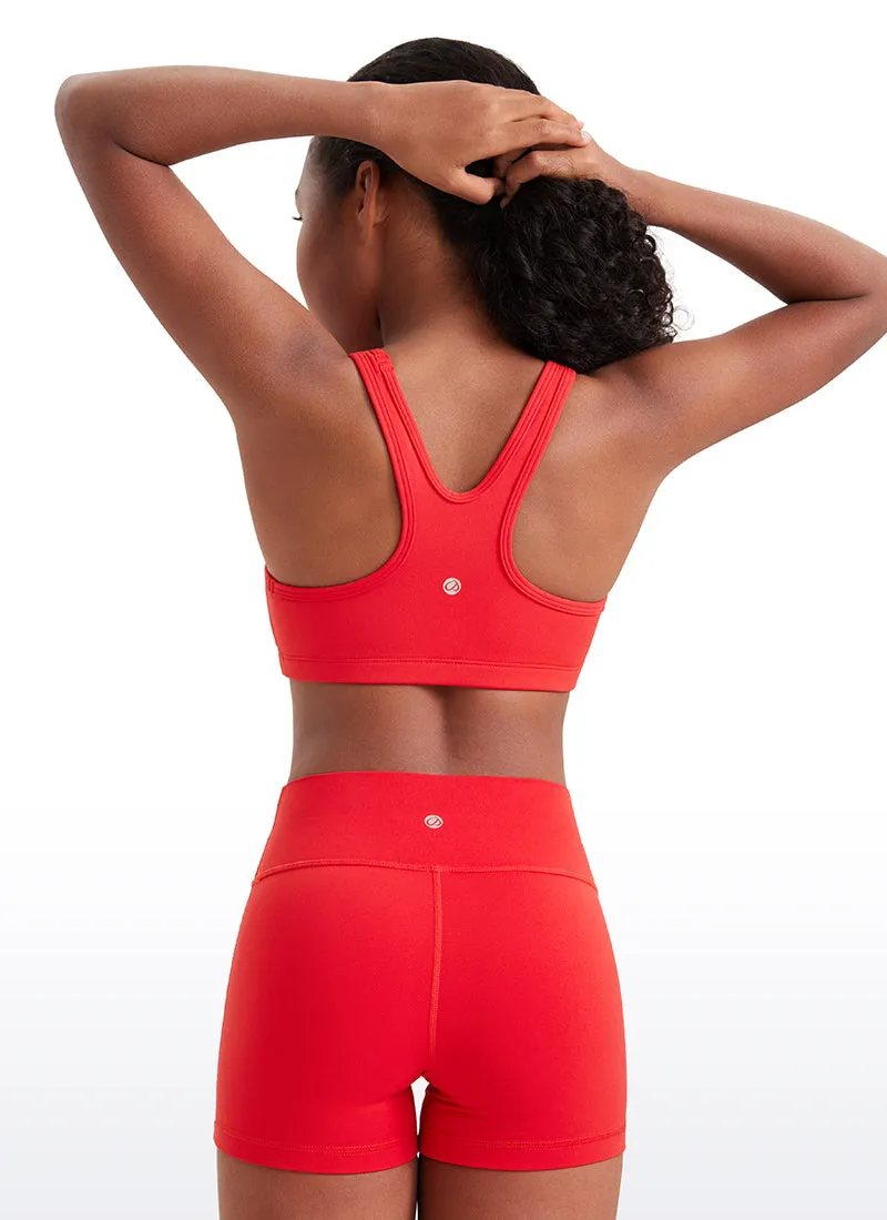 Butterluxe Girls Scoop Neck Racerback Yoga Bra