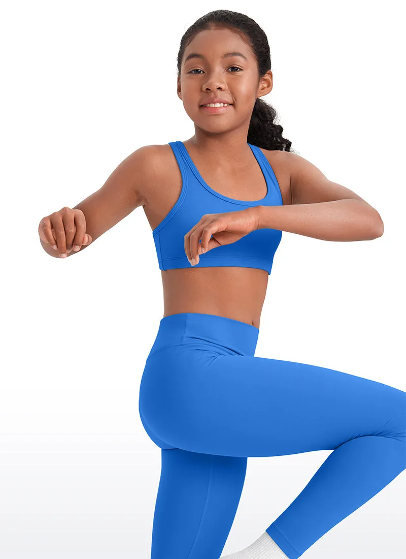 Butterluxe Girls Scoop Neck Racerback Yoga Bra