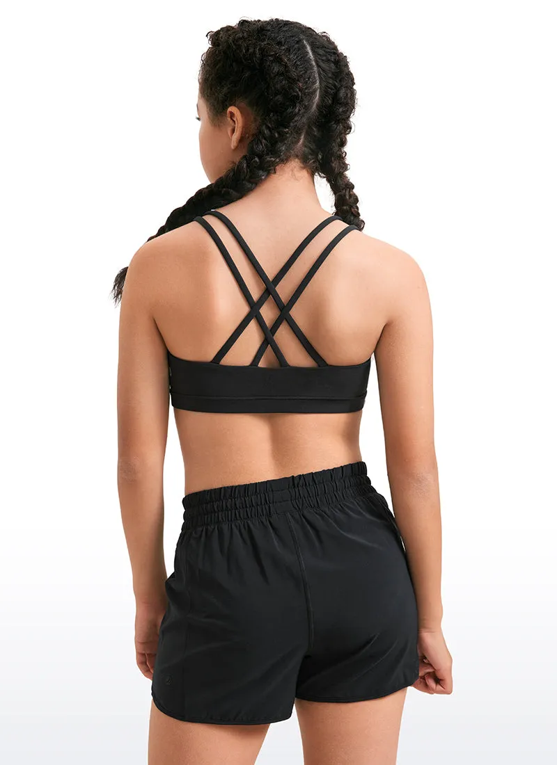 Butterluxe Girls Softness Mold Bras Criss Cross