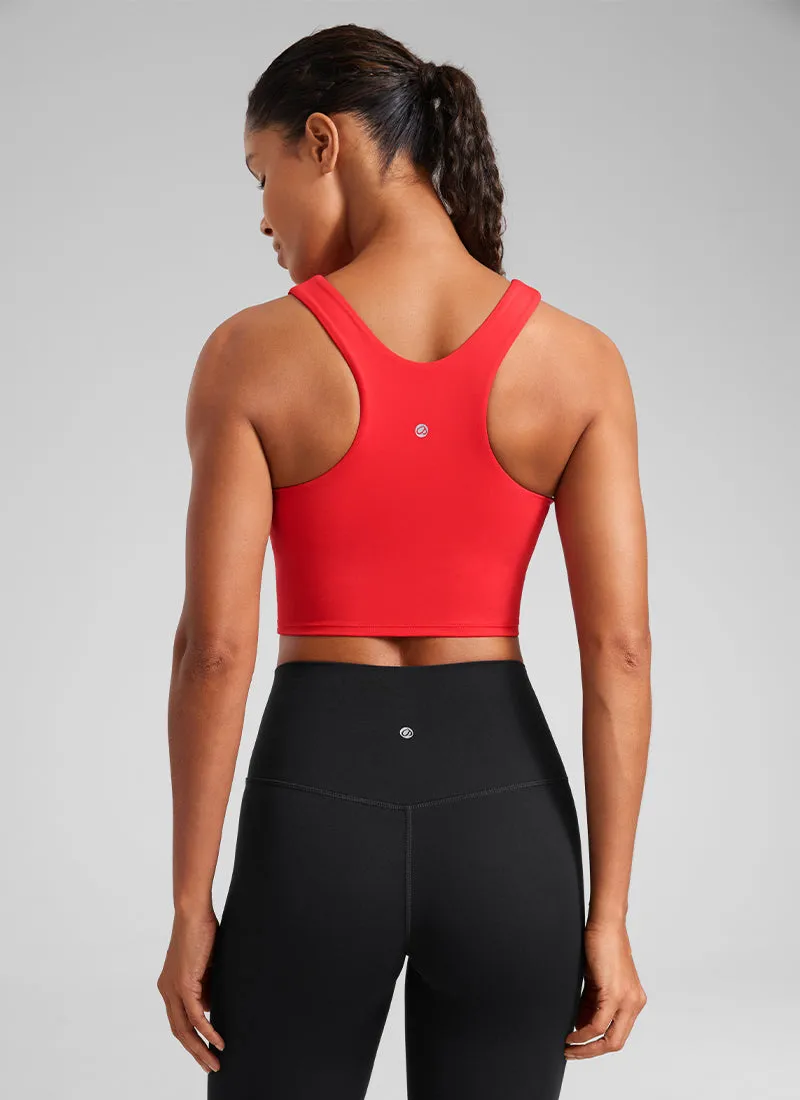 Butterluxe High Neck Racerback Tank