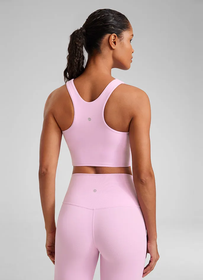 Butterluxe High Neck Racerback Tank