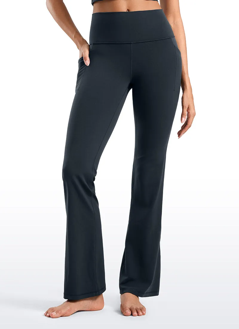 Butterluxe High Waist Flare Side Pocket Leggings 31.5"