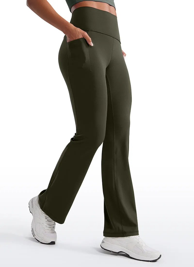 Butterluxe High Waist Flare Side Pocket Leggings 31.5"