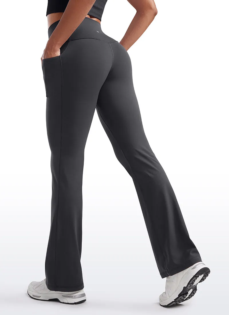 Butterluxe High Waist Flare Side Pocket Leggings 31.5"