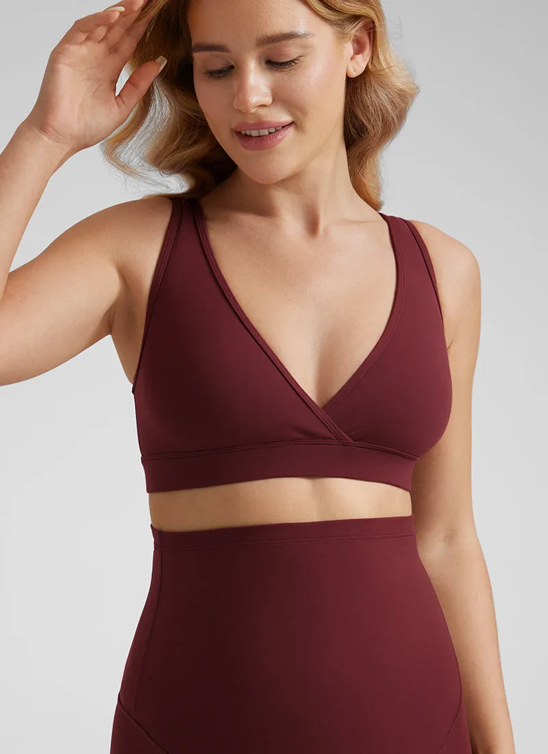 Butterluxe Maternity Nursing Crossover Wireless Bras