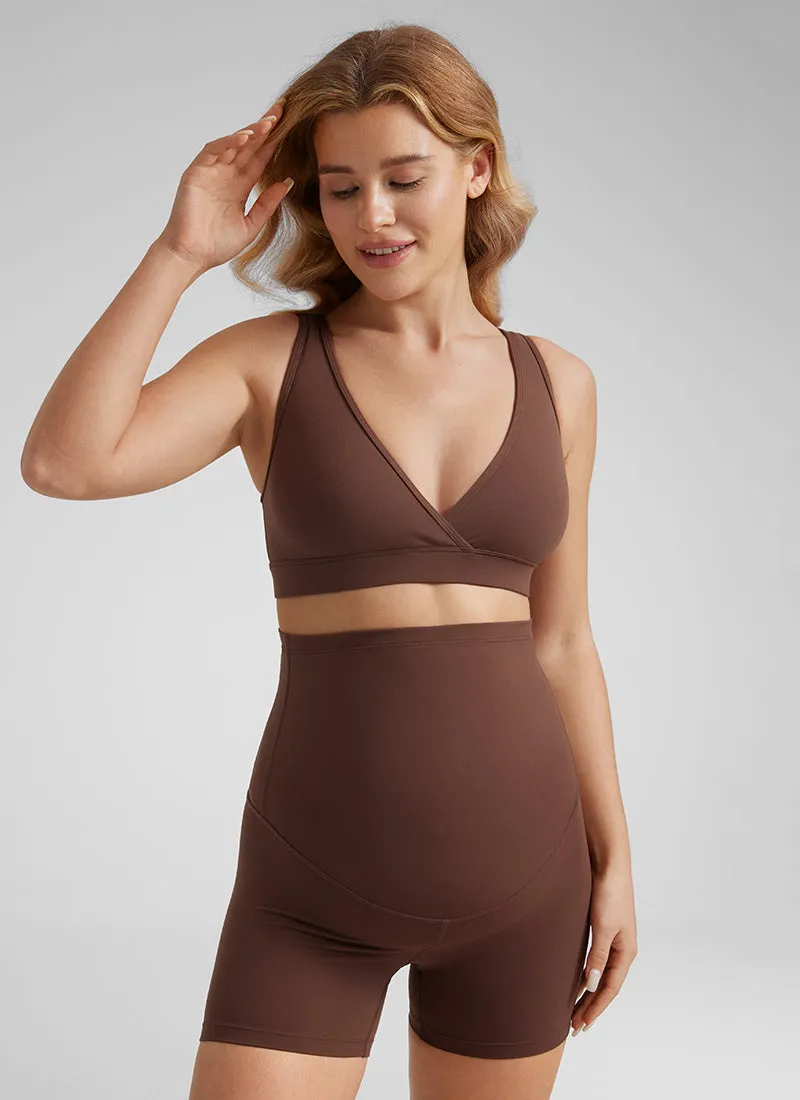 Butterluxe Maternity Nursing Crossover Wireless Bras